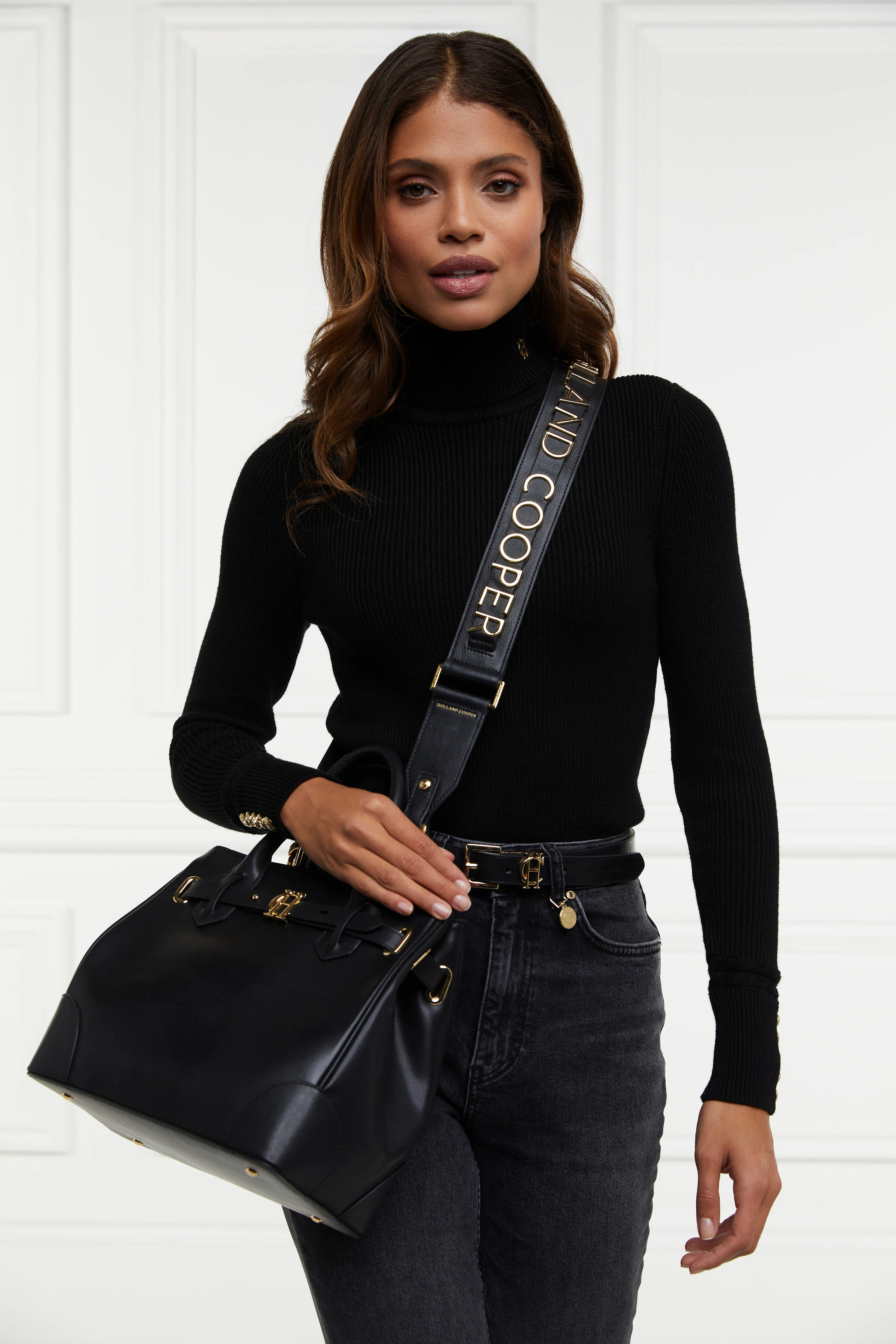Abbot Bag Strap (Black Gold) - Image 6