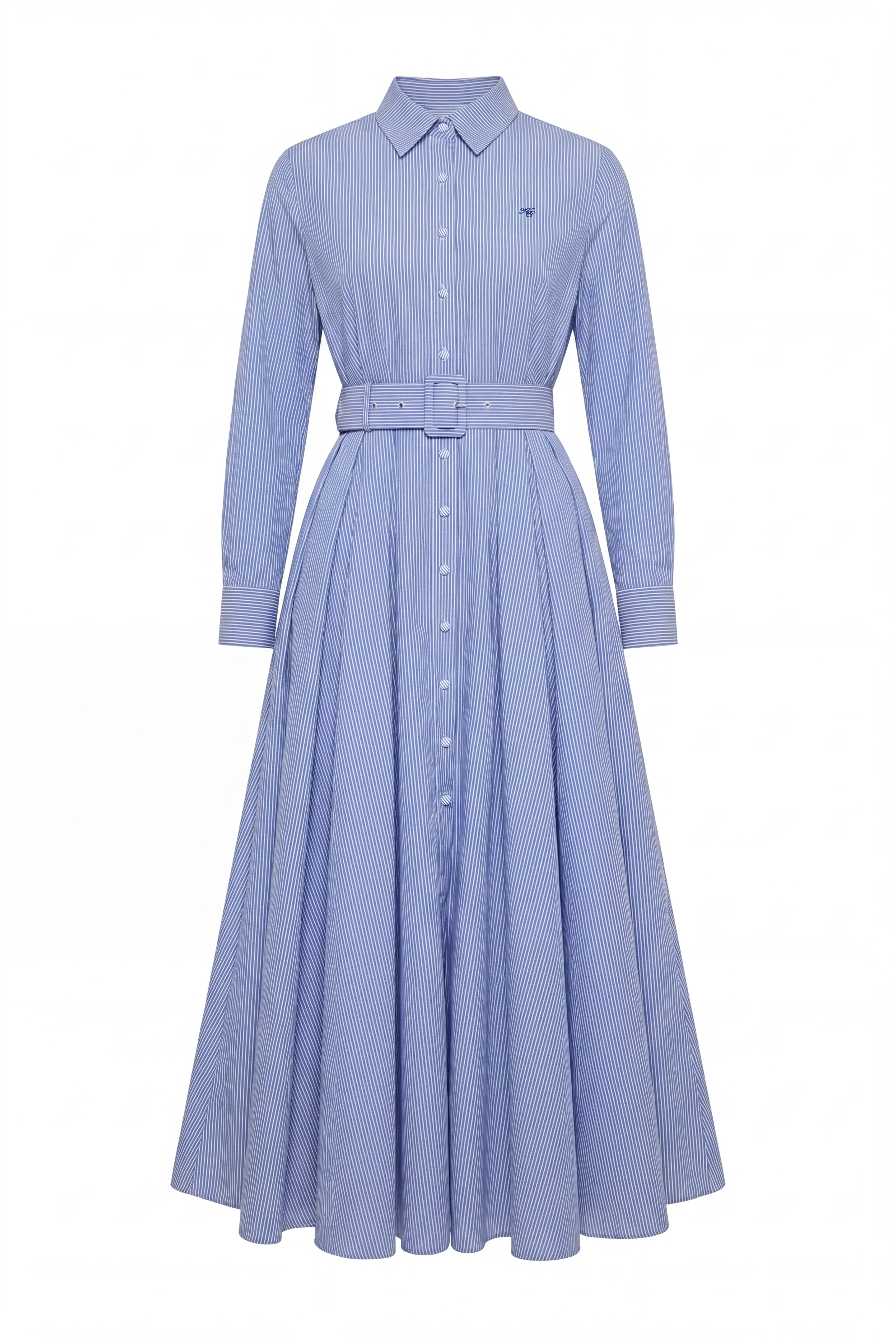 Aimee Dress (Blue Stripe) - Image 3