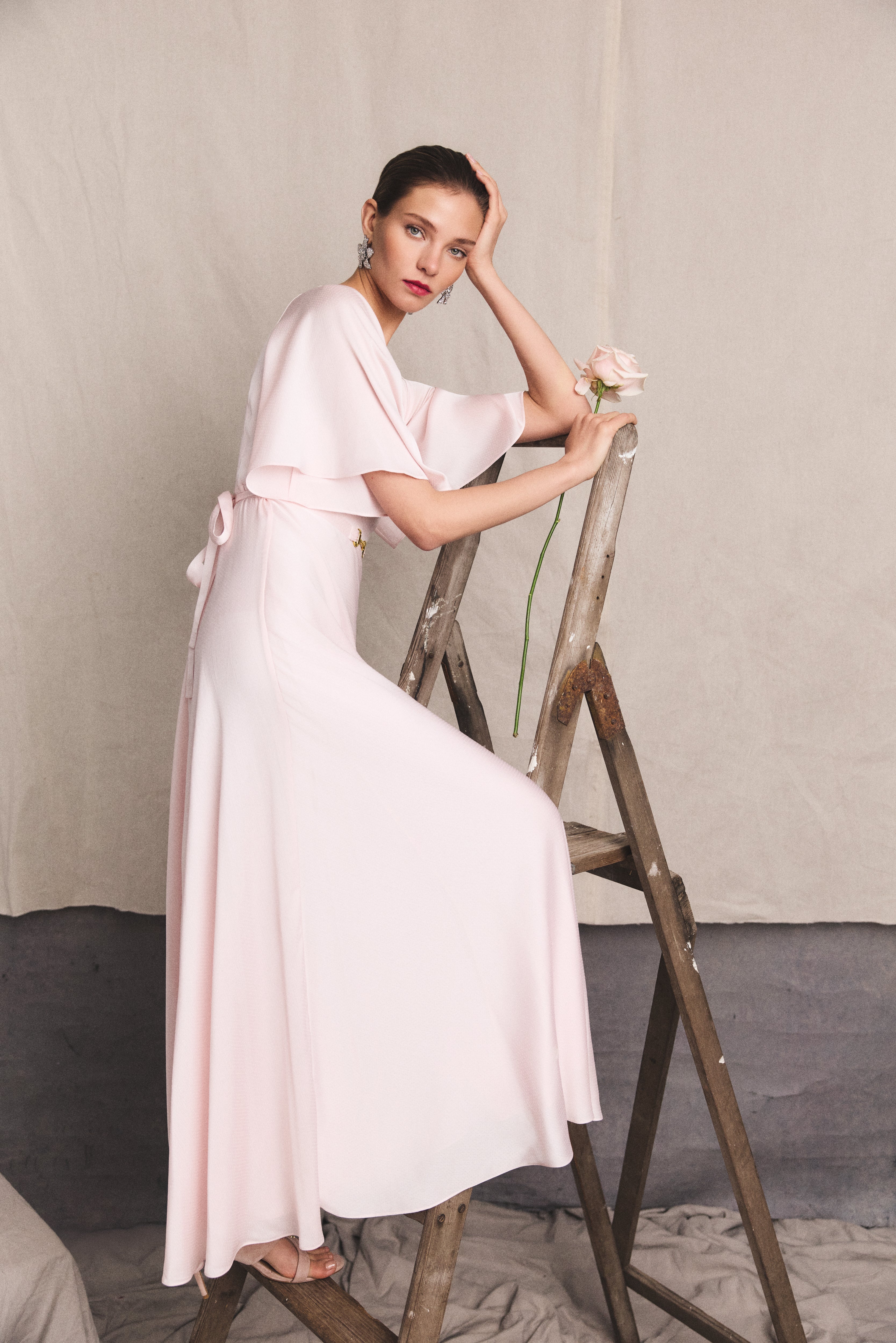 Alara Dress (Blush)