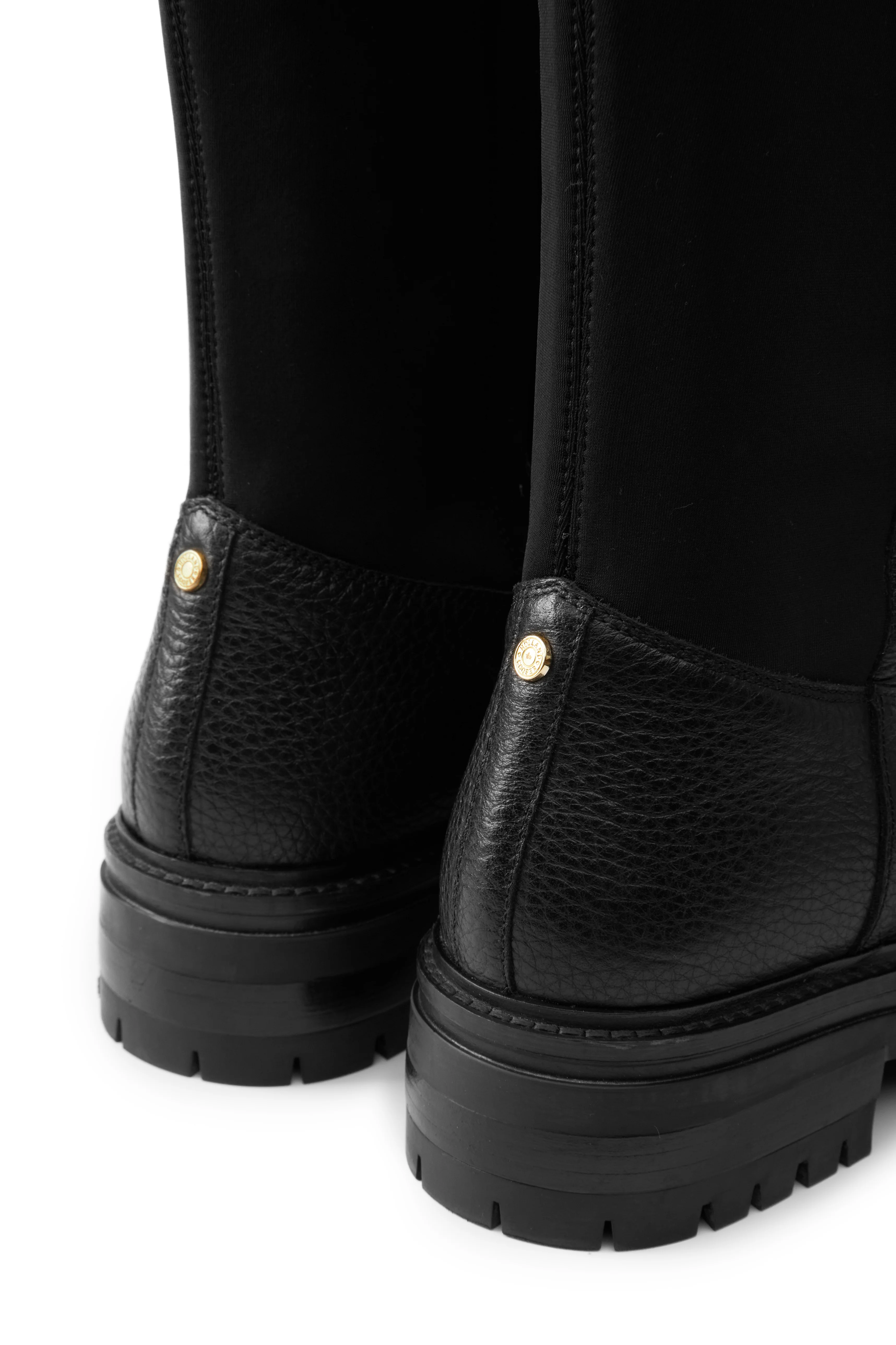 Albany Chunky Boot (Black) - Image 9