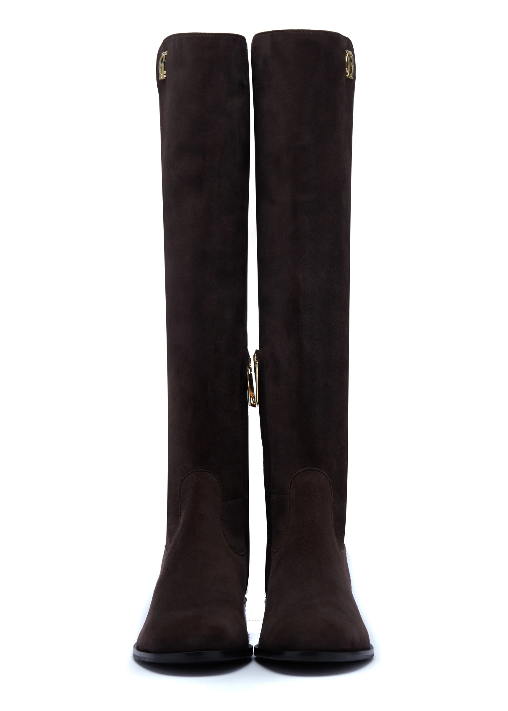 Albany Knee Boot (Chocolate Suede) - Image 13