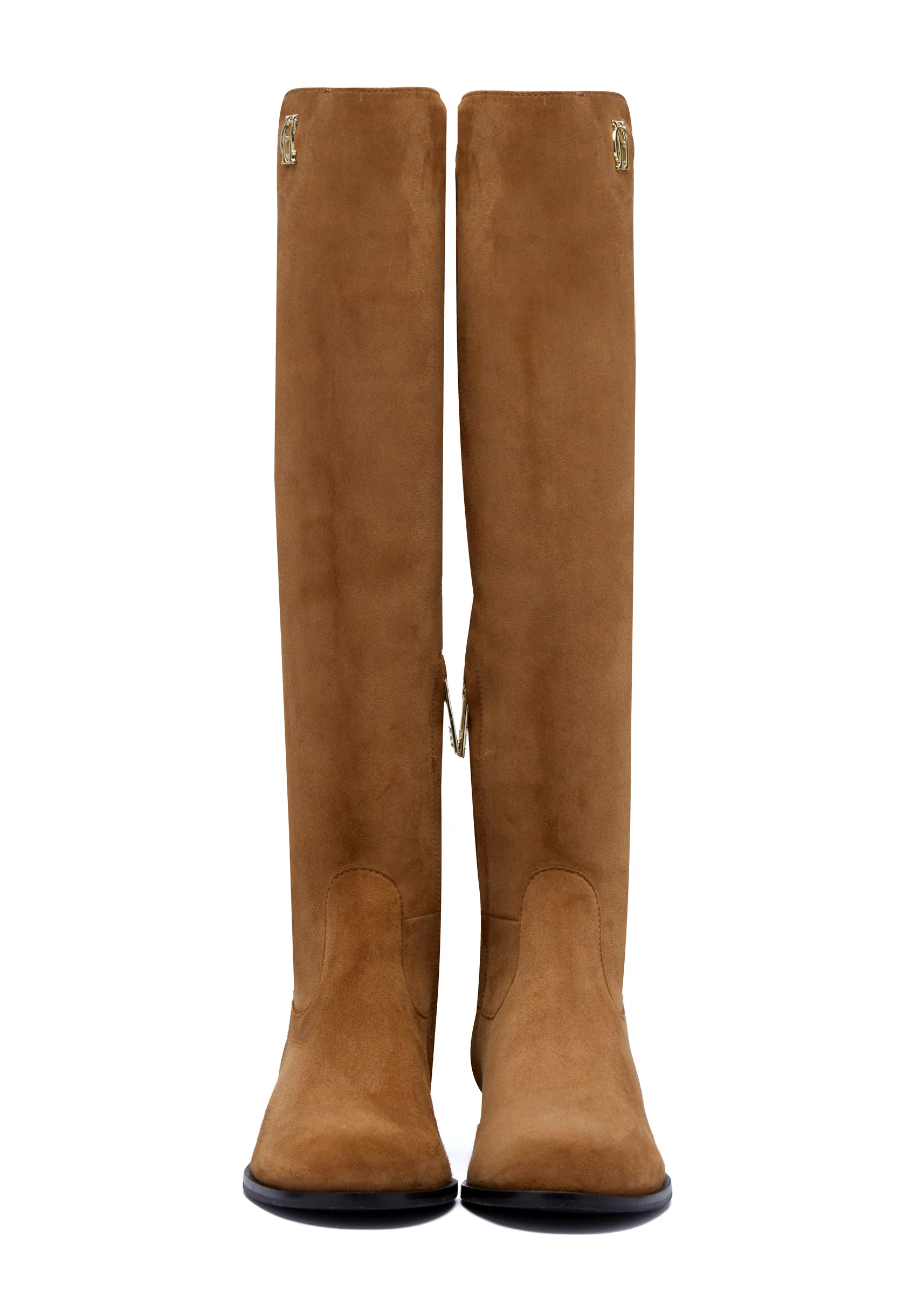Albany Knee Boot (Tan Suede) - Image 6