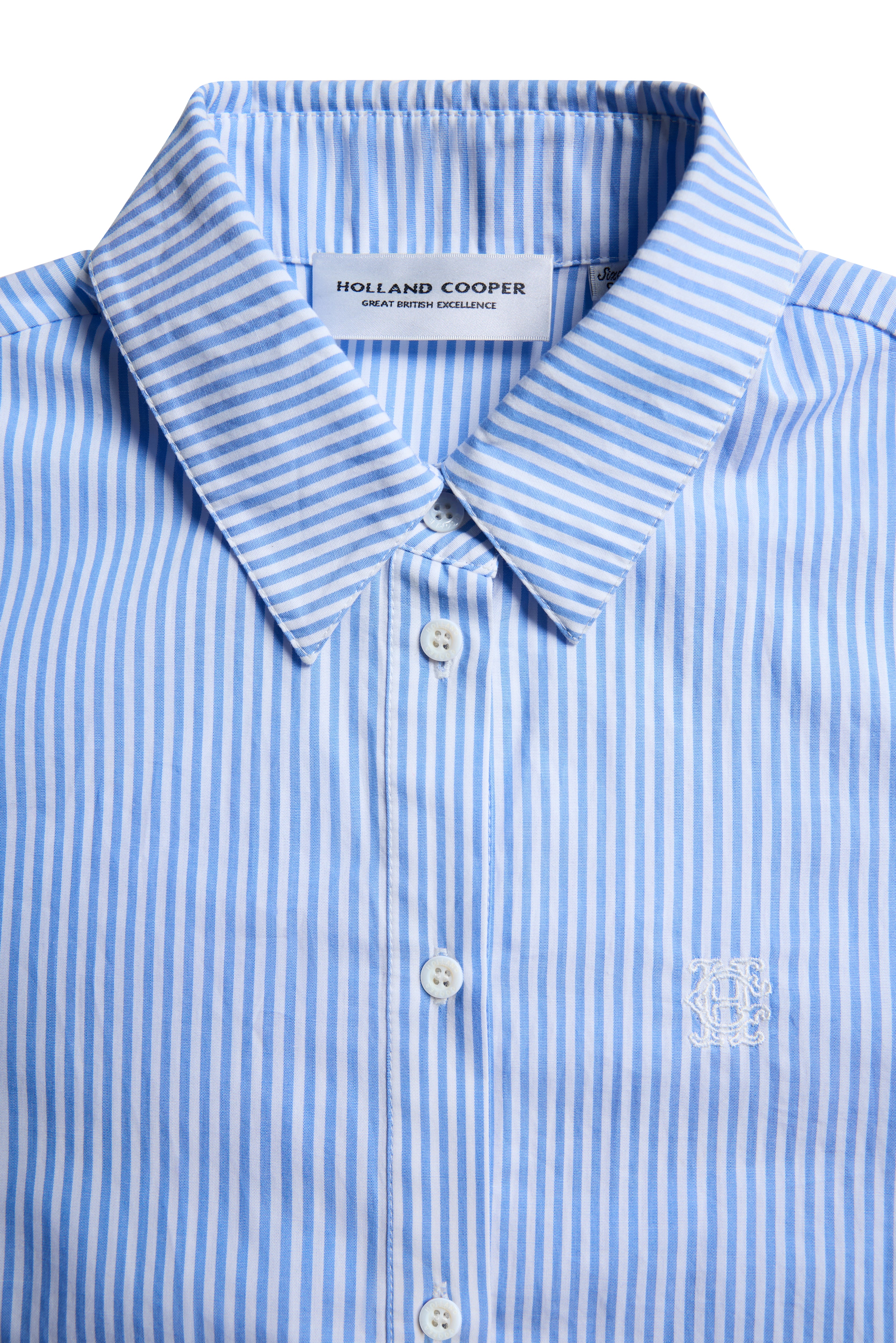 Alice Shirt (Pale Blue Stripe) - Image 7