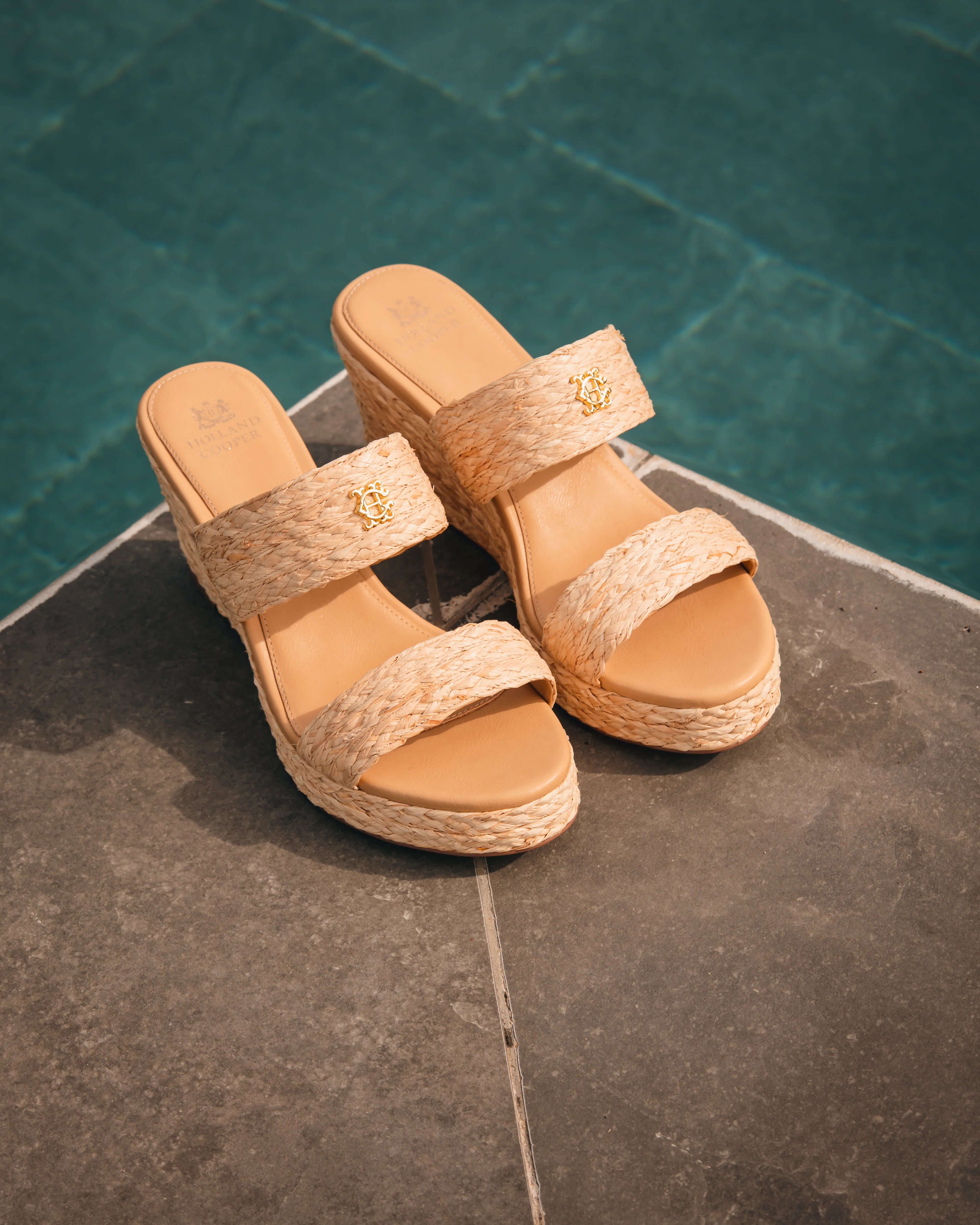 Amalfi Wedge Espadrille (Natural) - Image 3