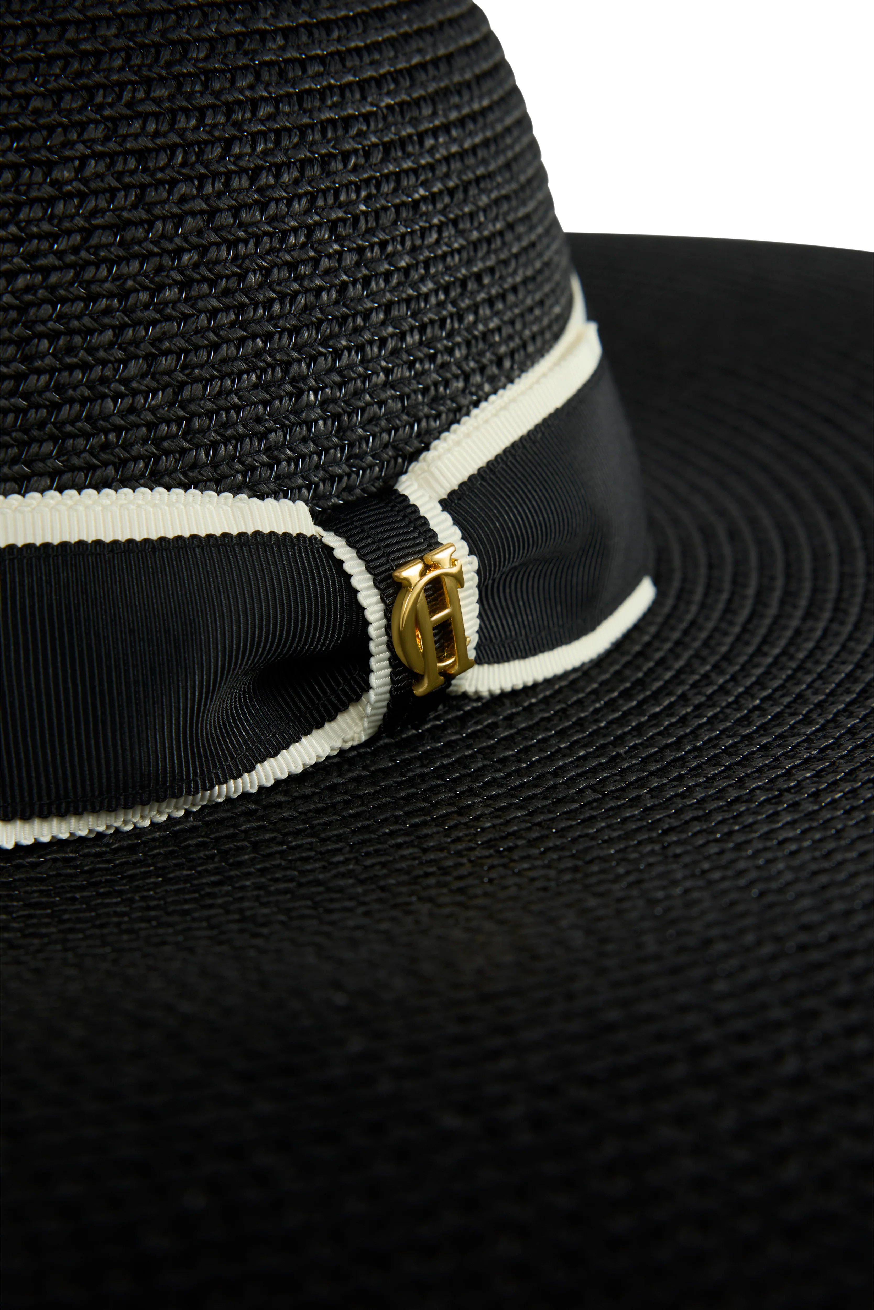 Amalfi Wide Brim Hat (Black Black) - Image 7