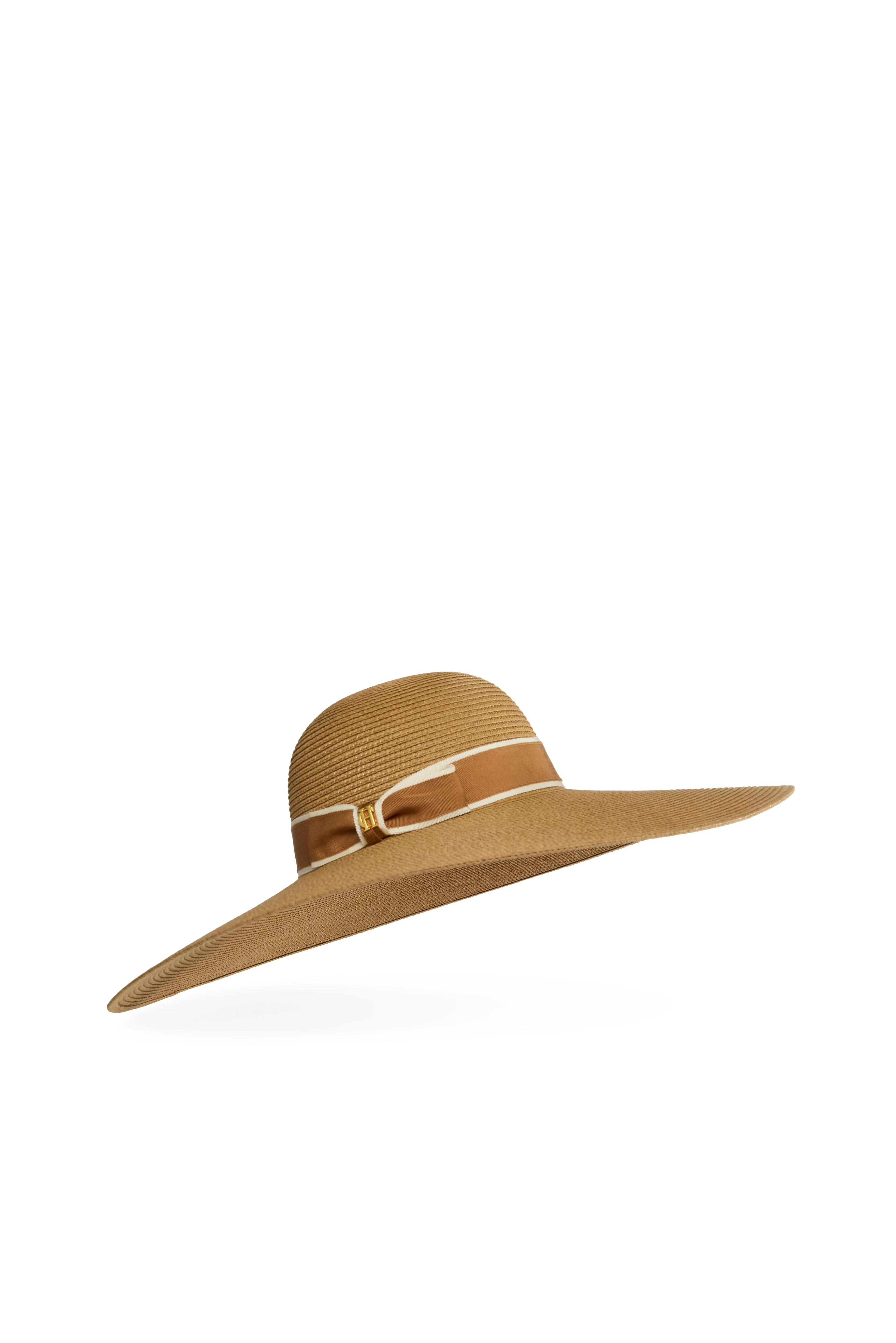 Amalfi Wide Brim Hat (Camel Tan) - Image 5