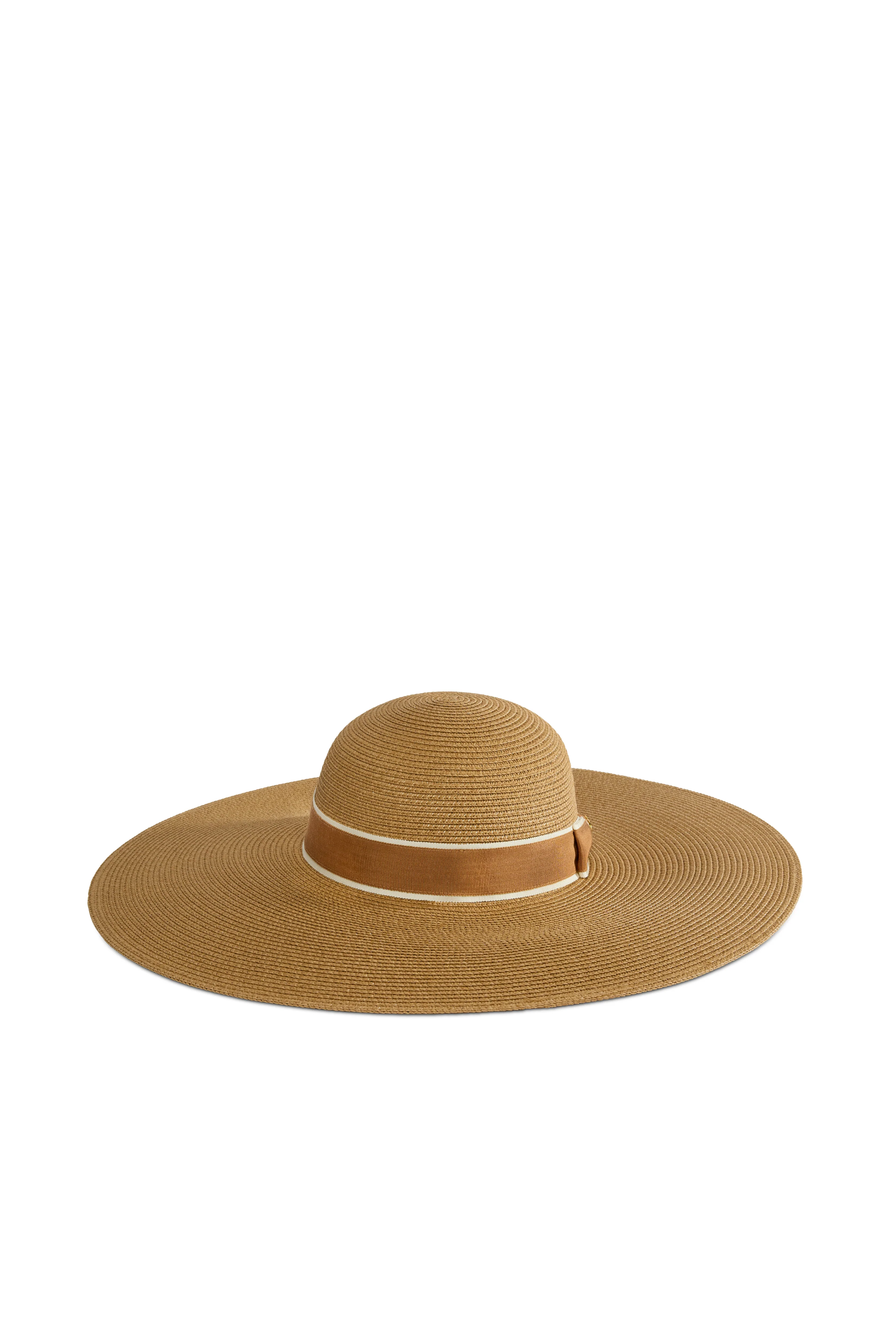 Amalfi Wide Brim Hat (Camel Tan) - Image 7