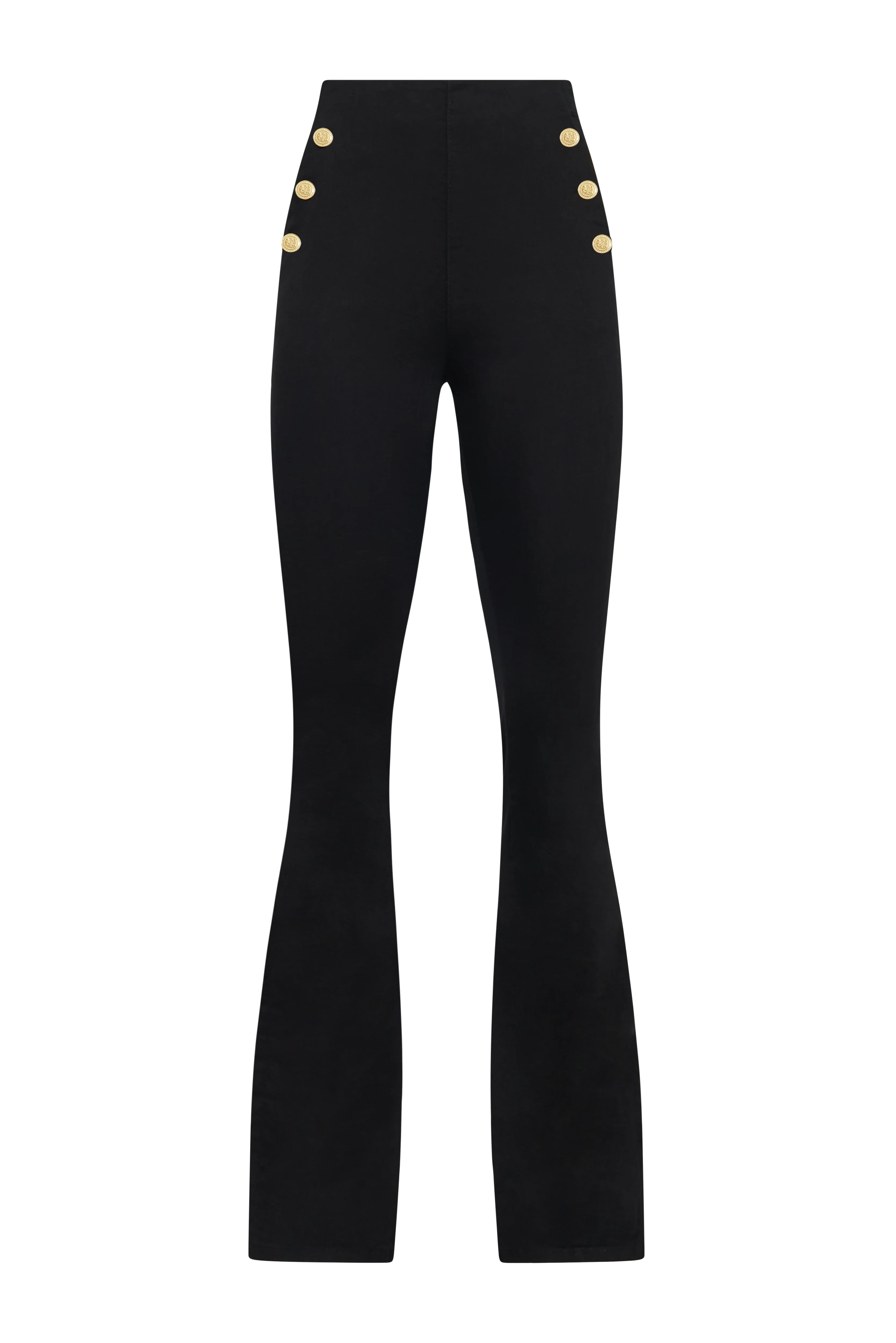 Amoria Flared Jean (Black) - Image 4
