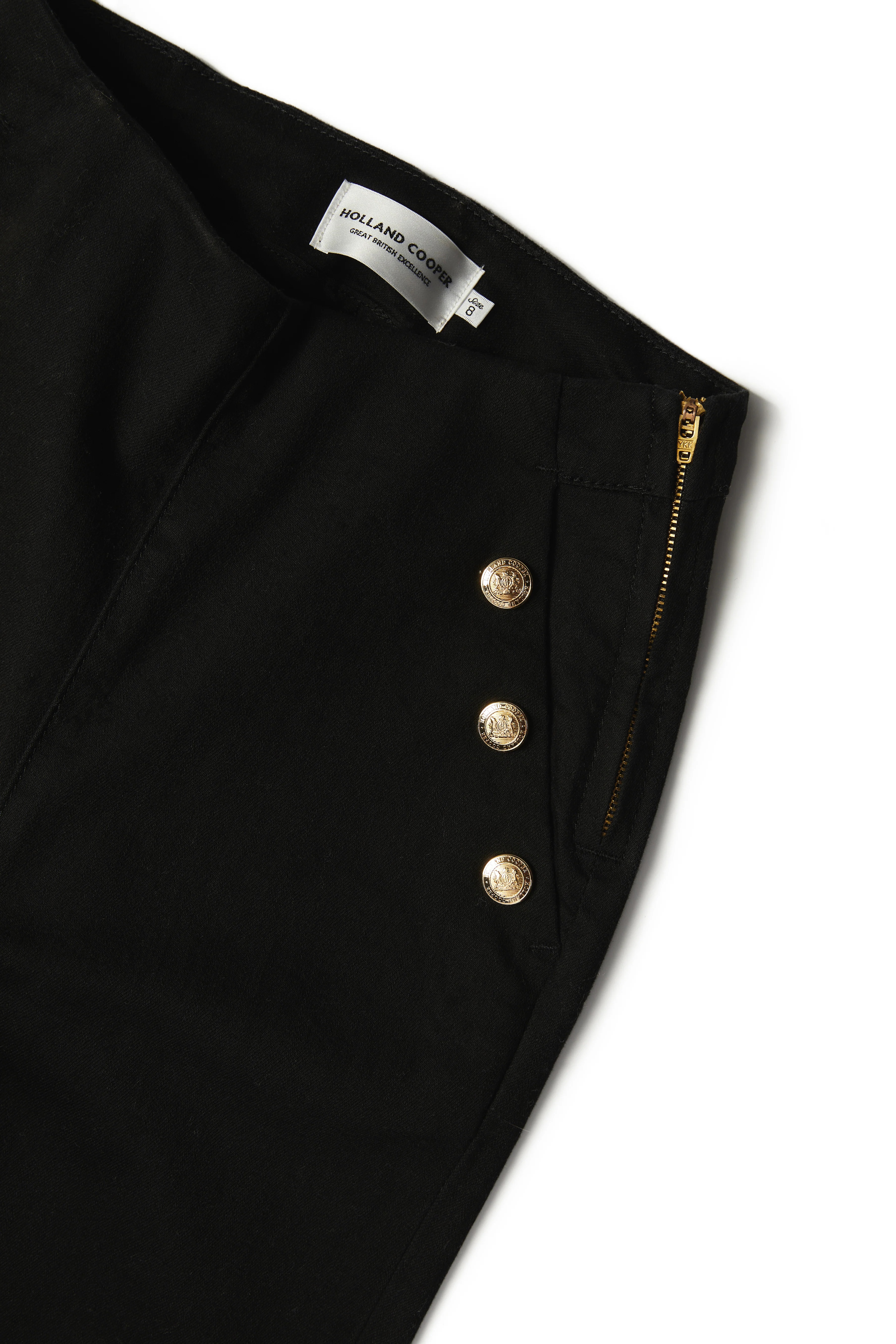 Amoria Flared Jean (Black) - Image 6