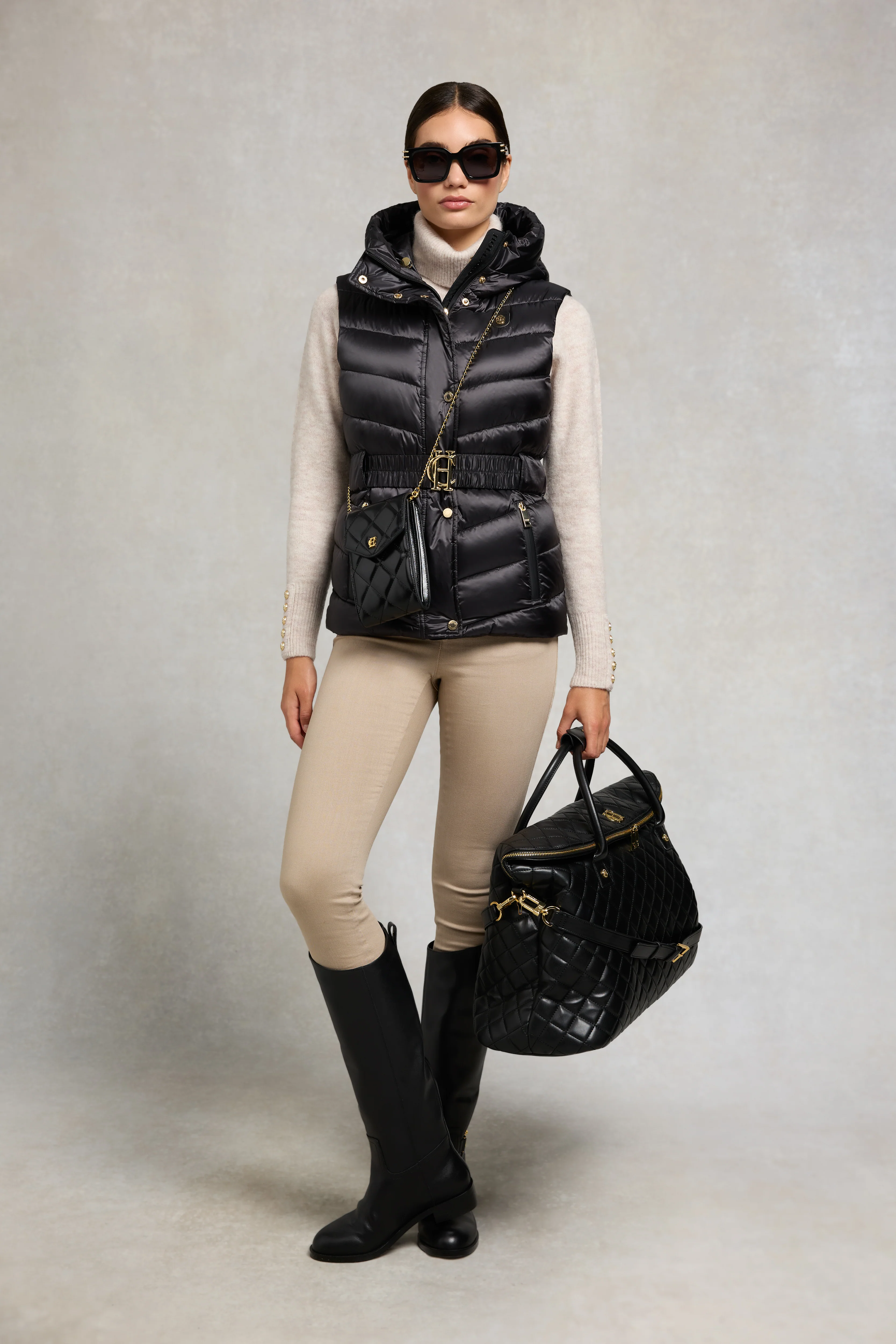 Arosa Gilet (Deep Black) - Image 3
