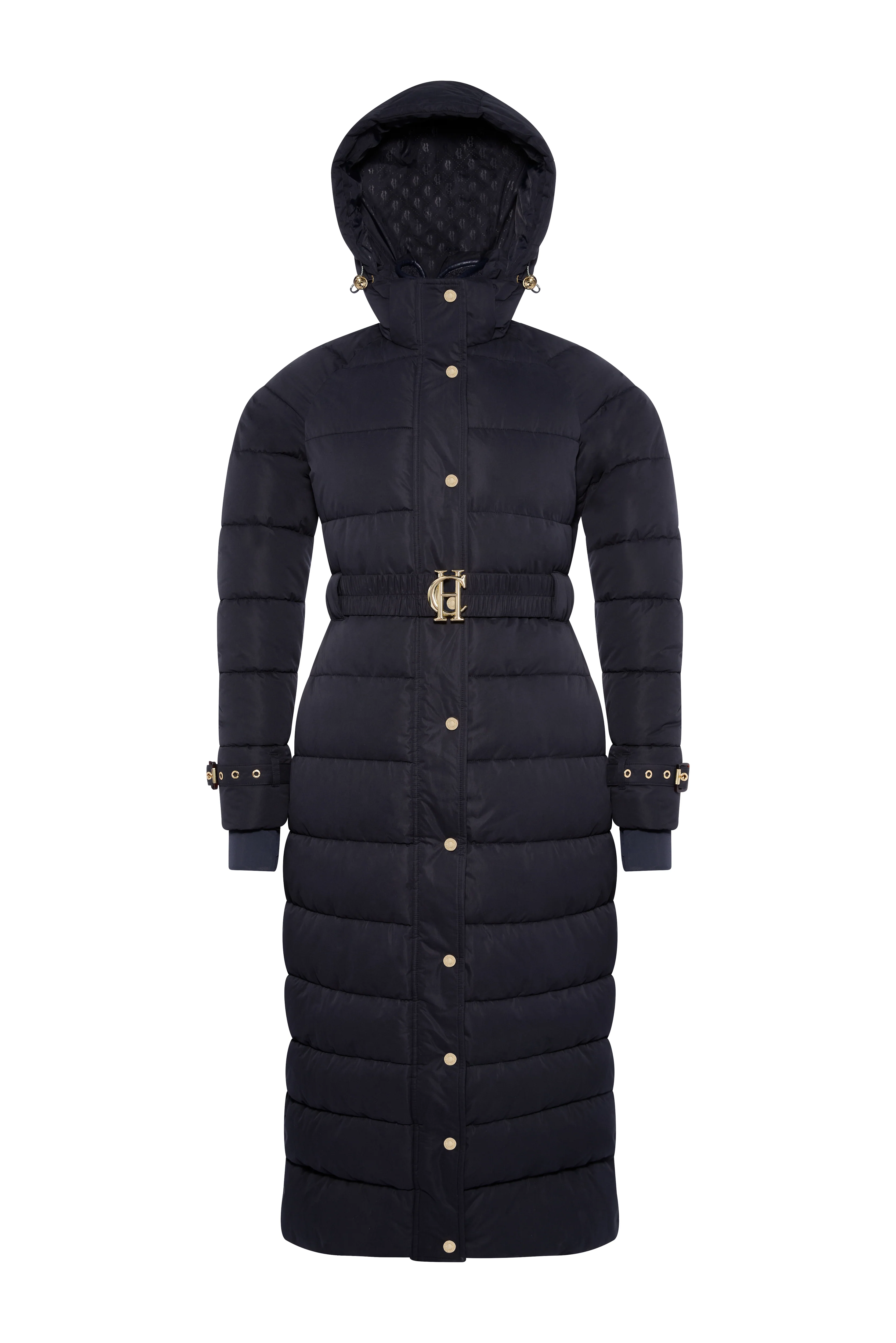 Arosa Luxe Longline Coat (Ink Navy) - Image 4
