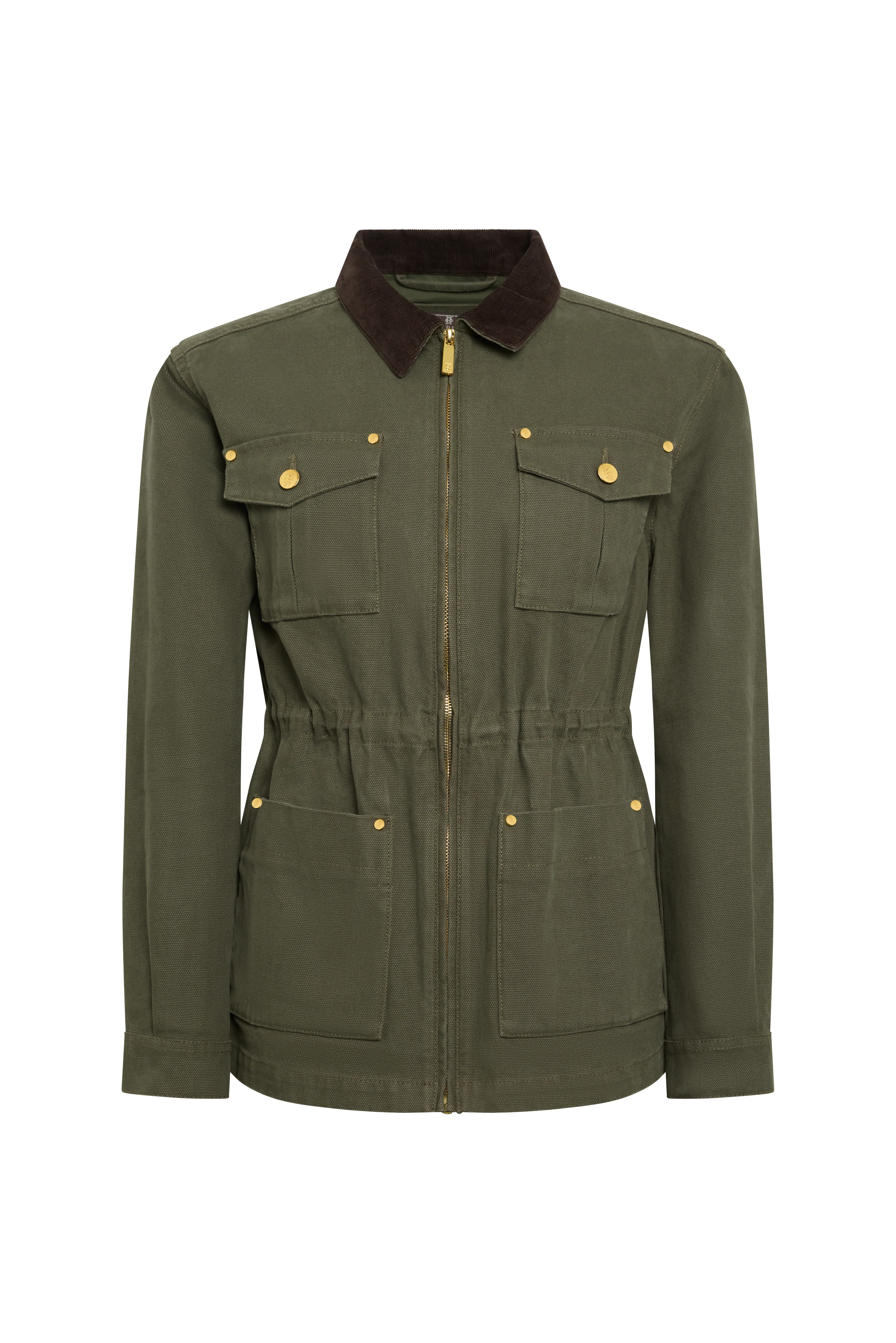 Artillery Barn Jacket (Hunter Green) - Image 6