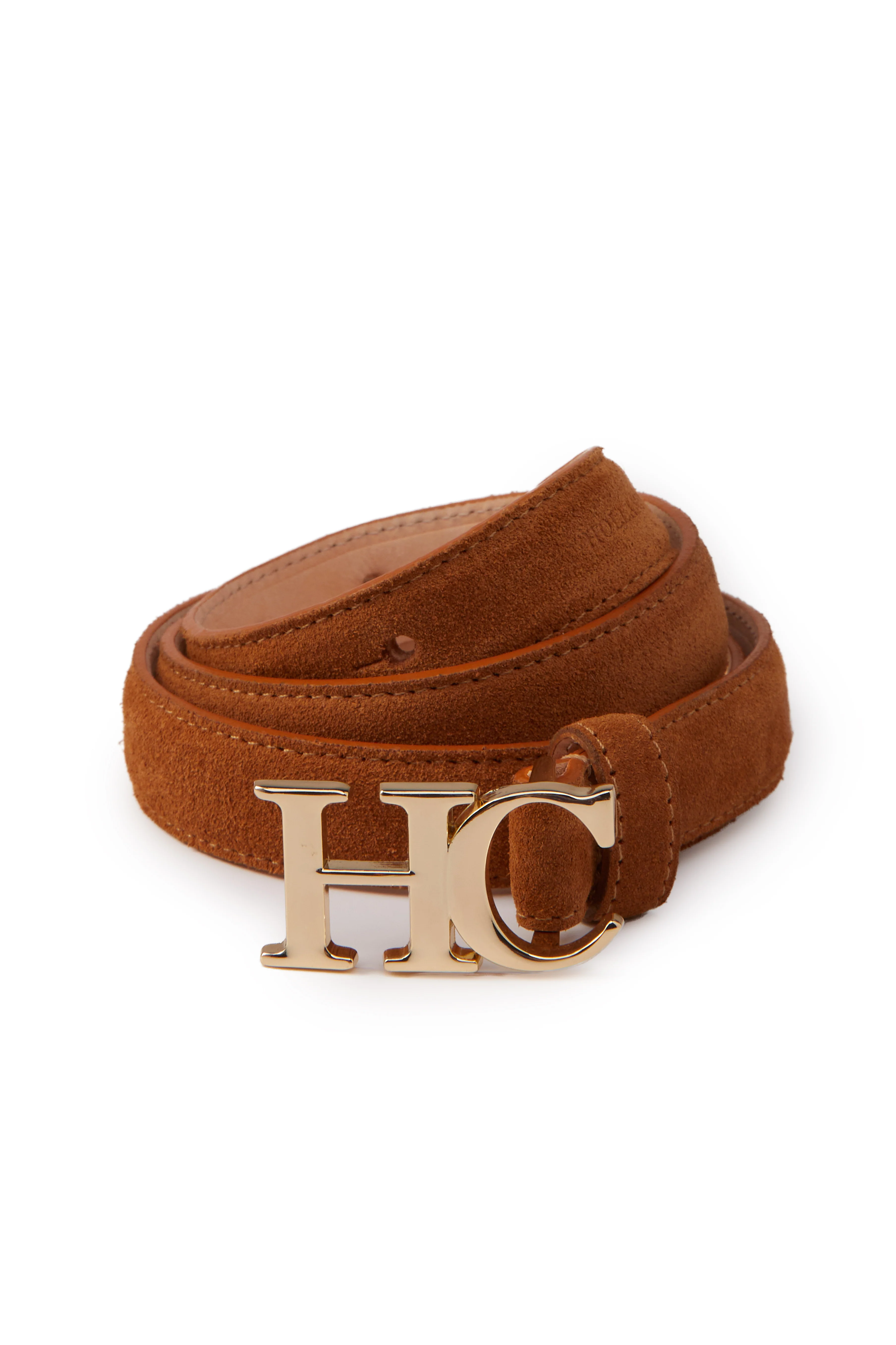 Atelier Ultra Slim Belt (Tan Suede) - Image 2