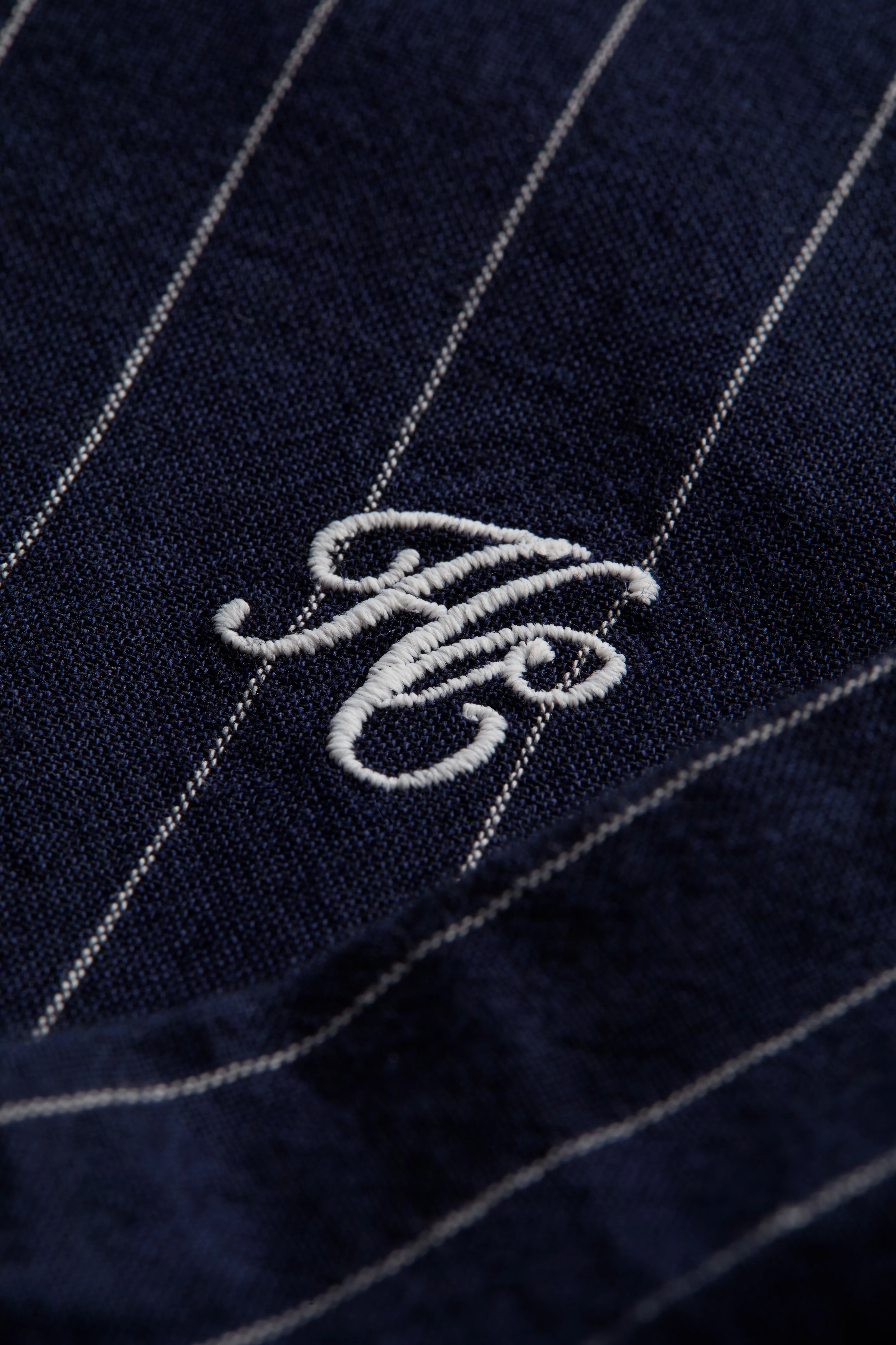 Athena Shirt (Navy Pinstripe) - Image 10