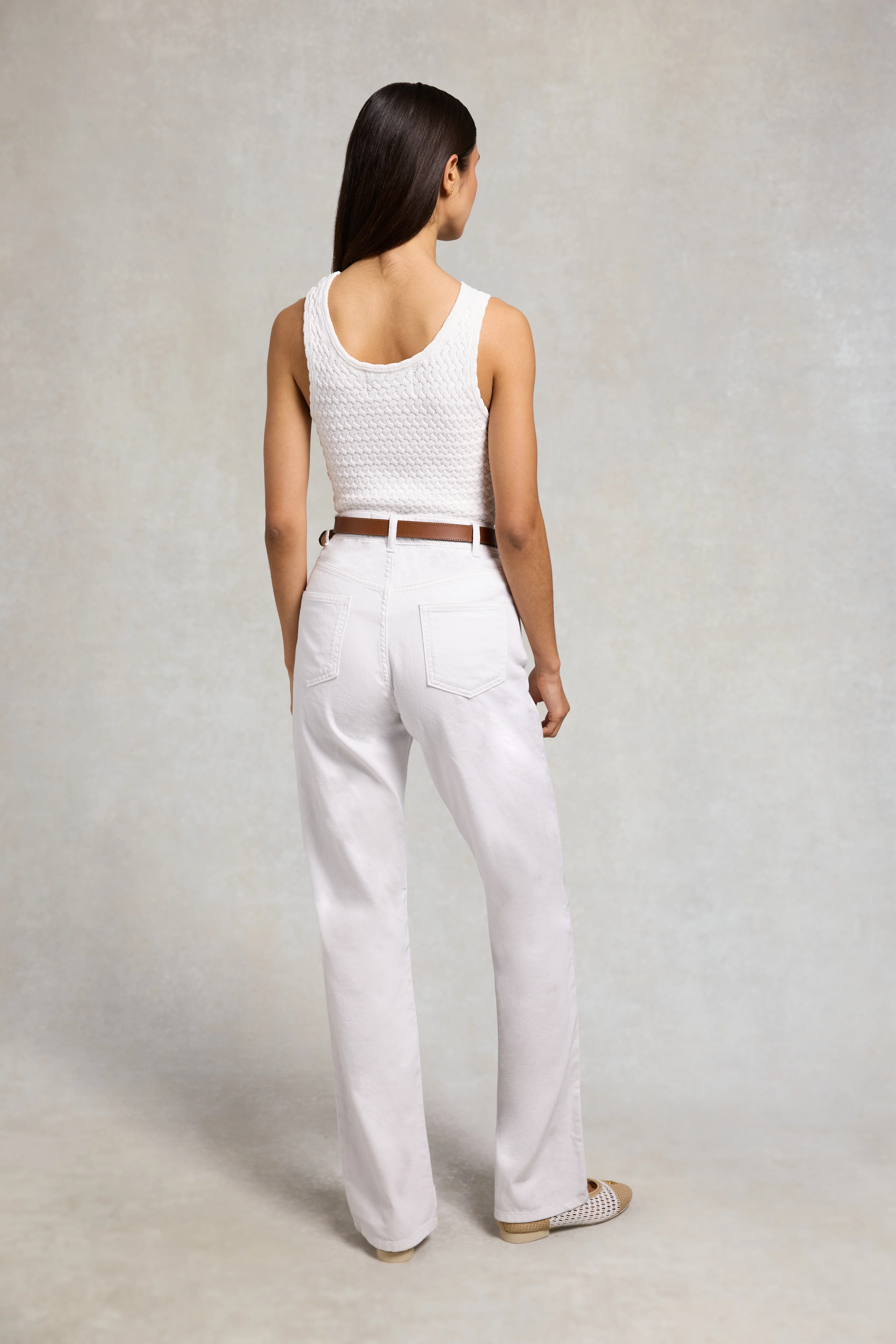 Aurelia Knitted Vest (Natural) - Image 4