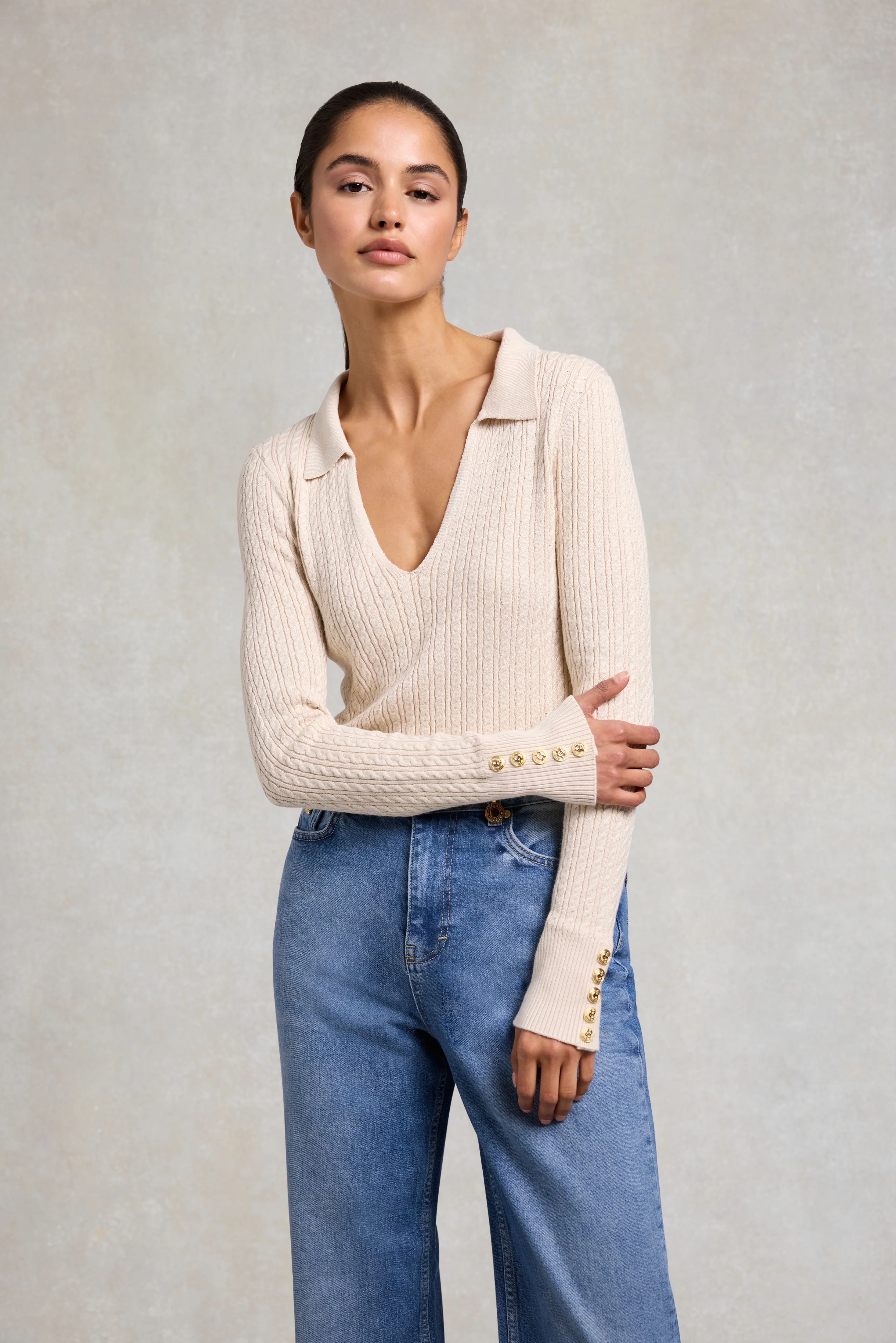 Ava Knit (Almond)