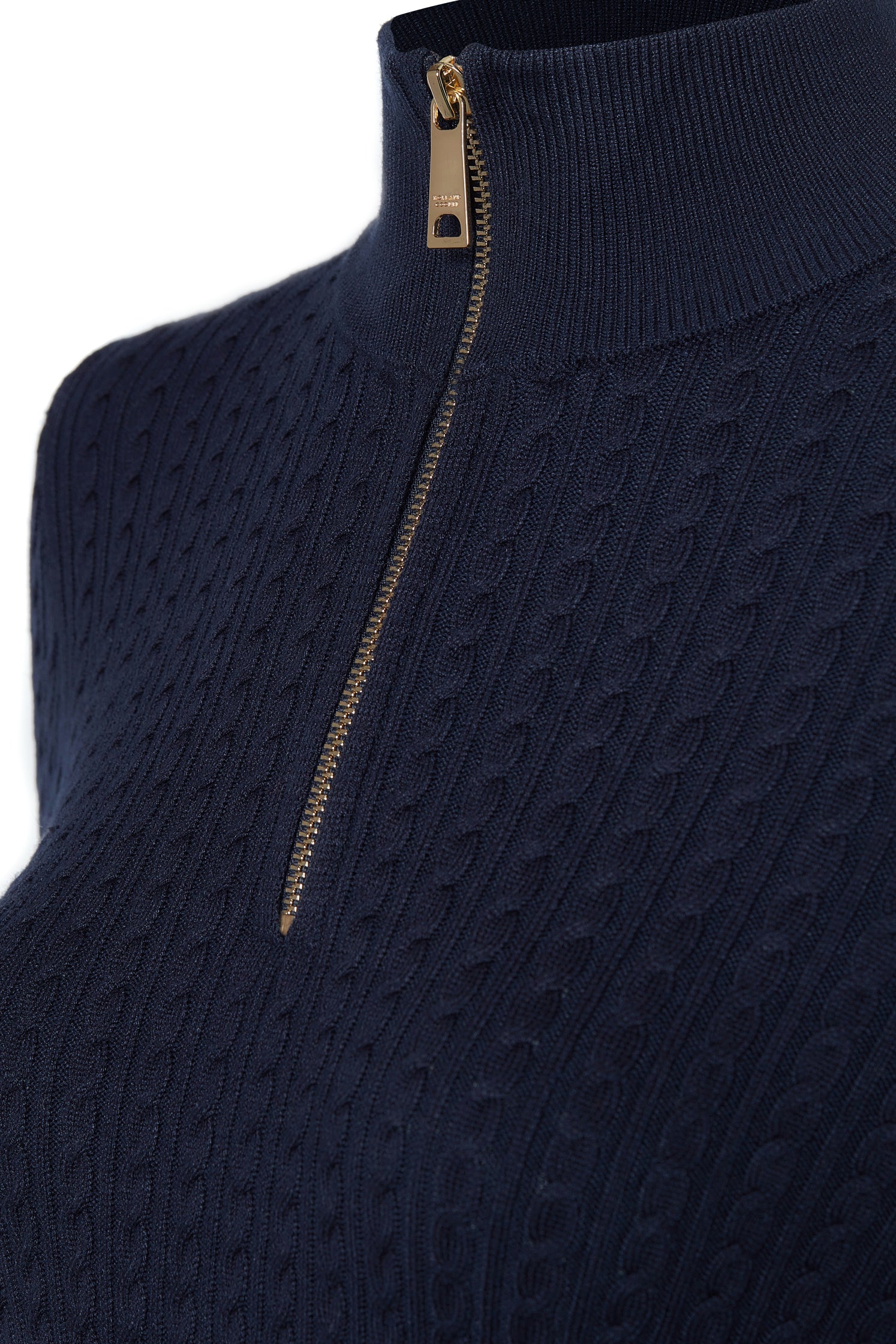 Ava Quarter Zip Knit (Ink Navy) - Image 9