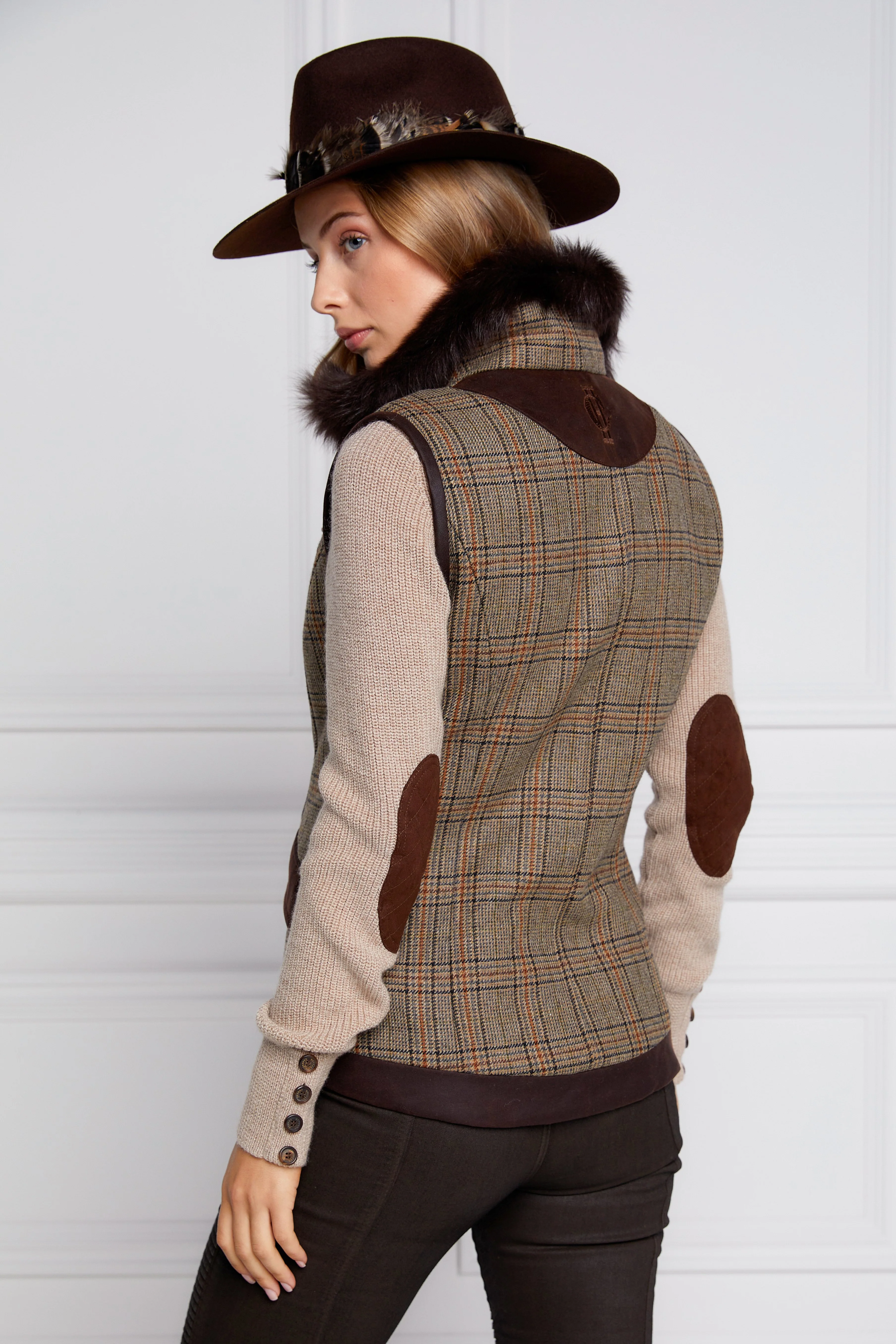 Aviator Gilet (Bourbon Tweed) - Image 2