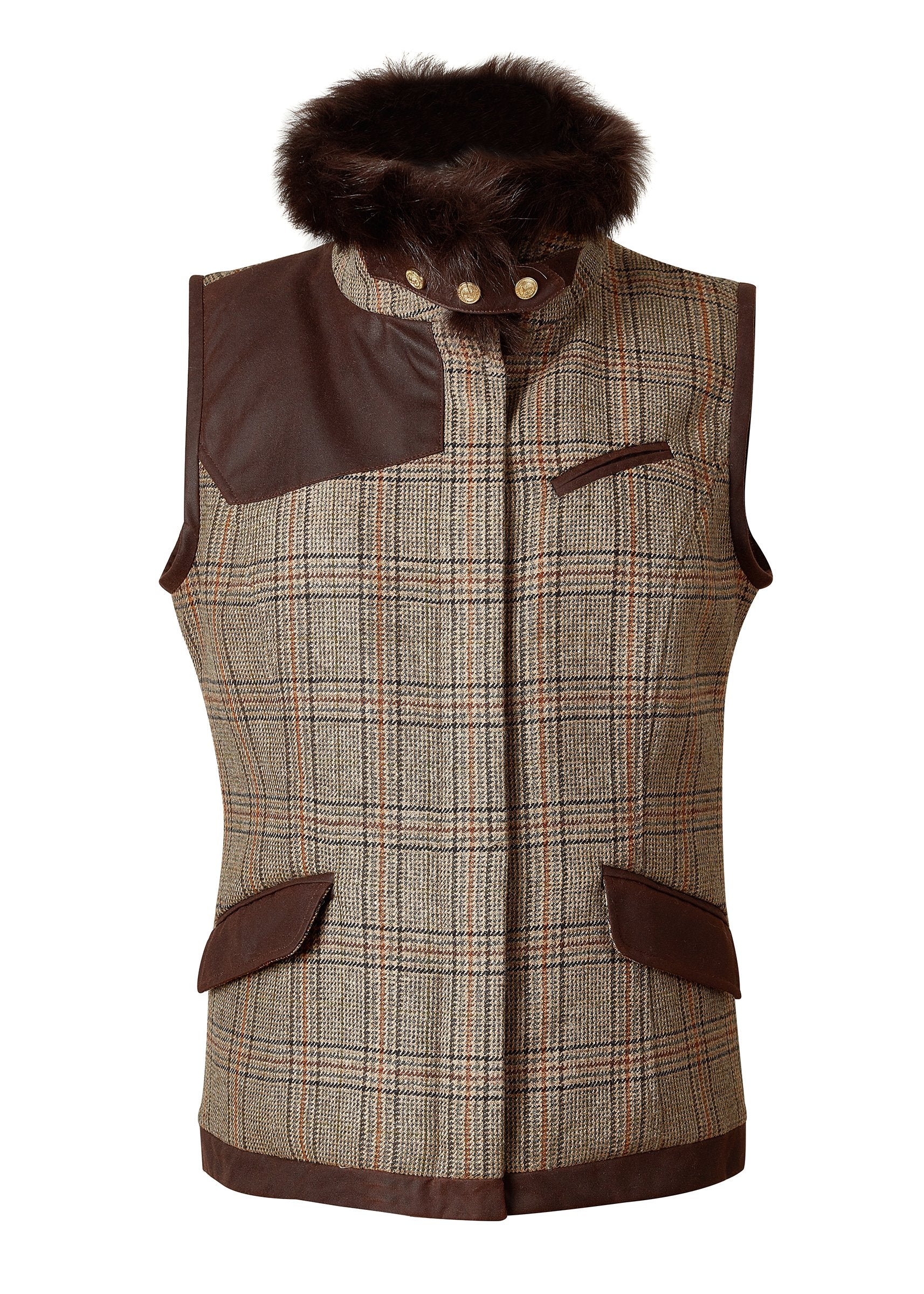 Aviator Gilet (Bourbon Tweed) - Image 4