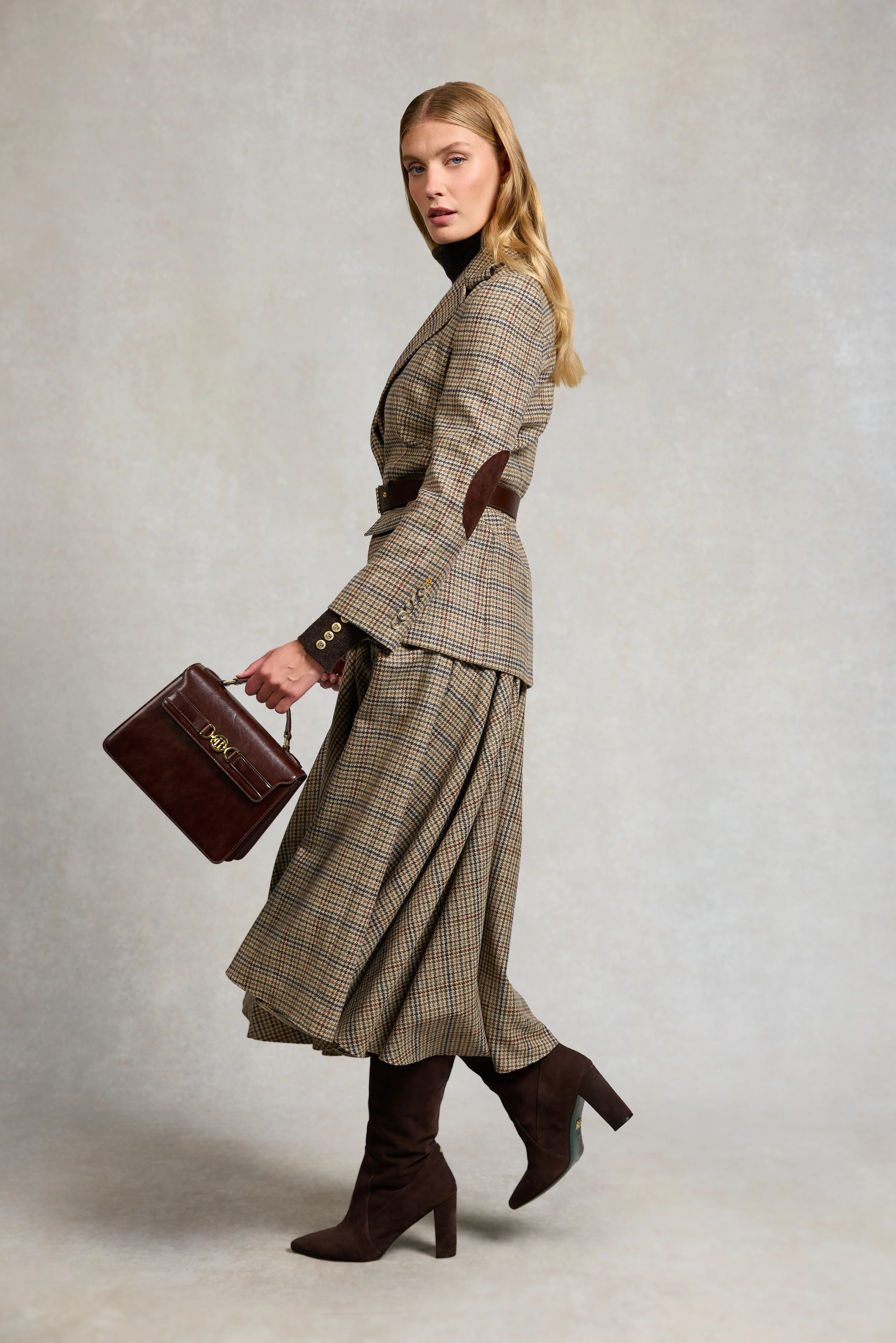 Aynhoe Single Breasted Blazer (Millen Gordon Tweed) - Image 6