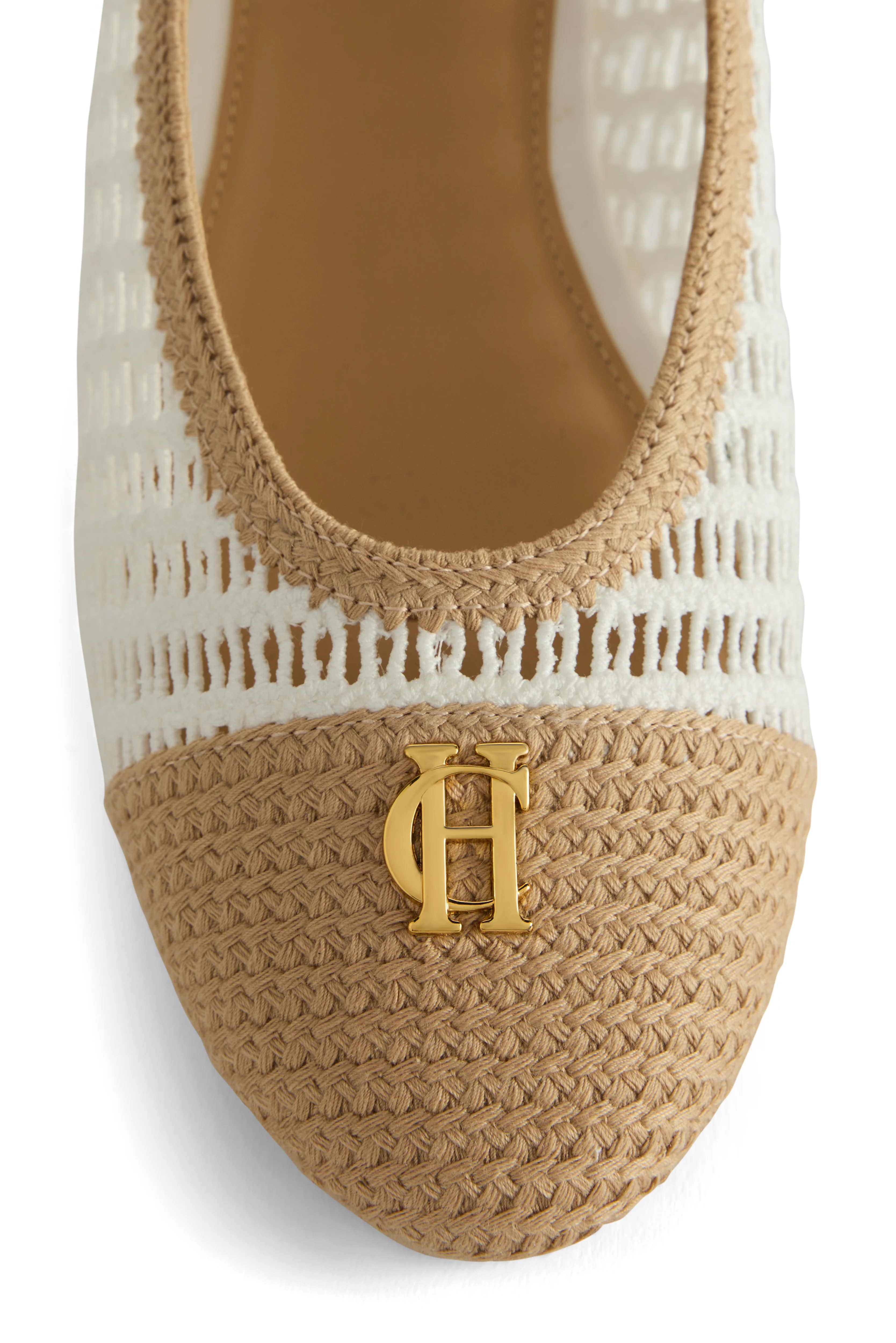 Ballet Shoe (Cream Tan Rattan) - Image 3