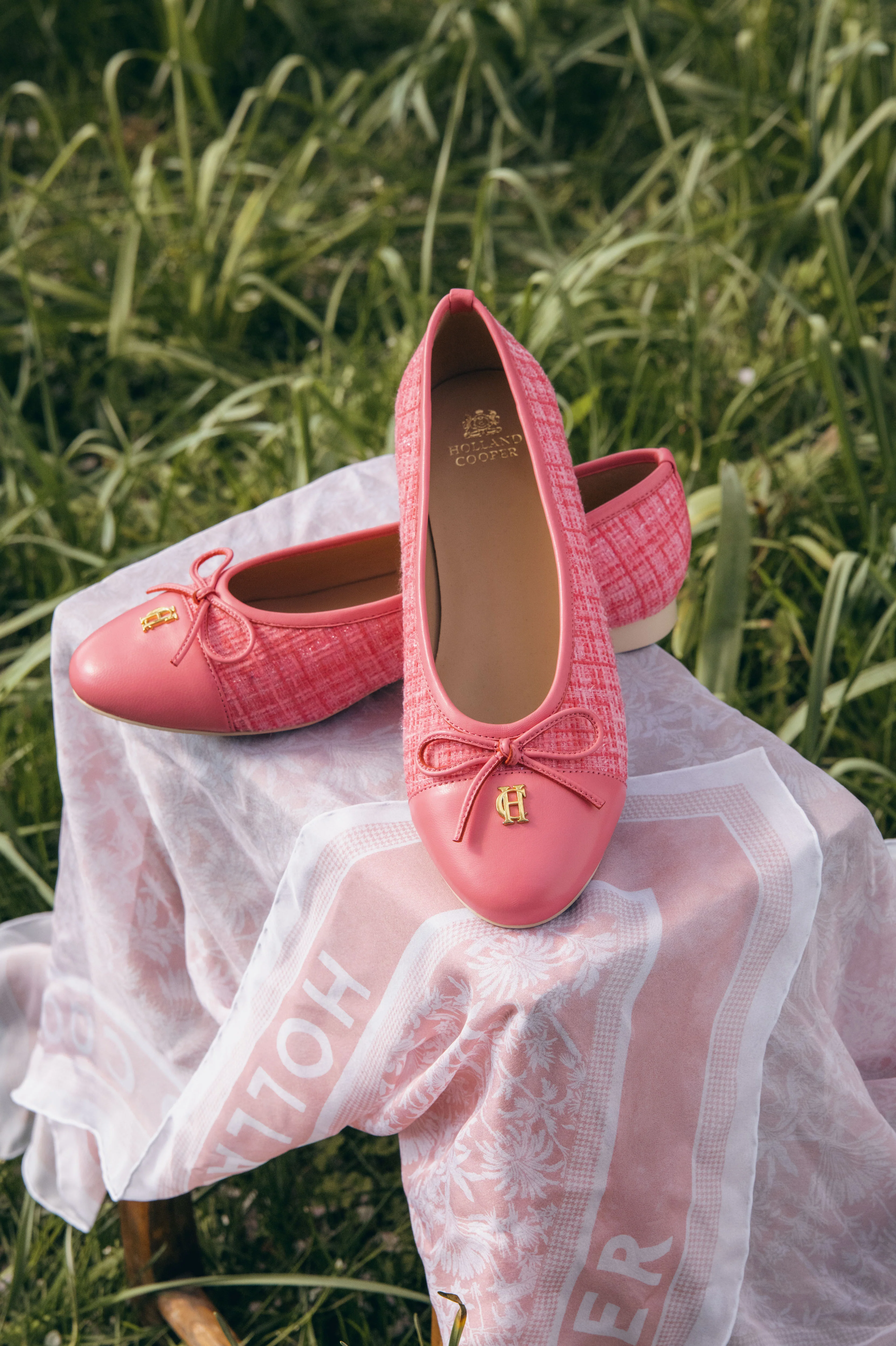 Ballet Shoe (Hot Pink Boucle) - Image 2