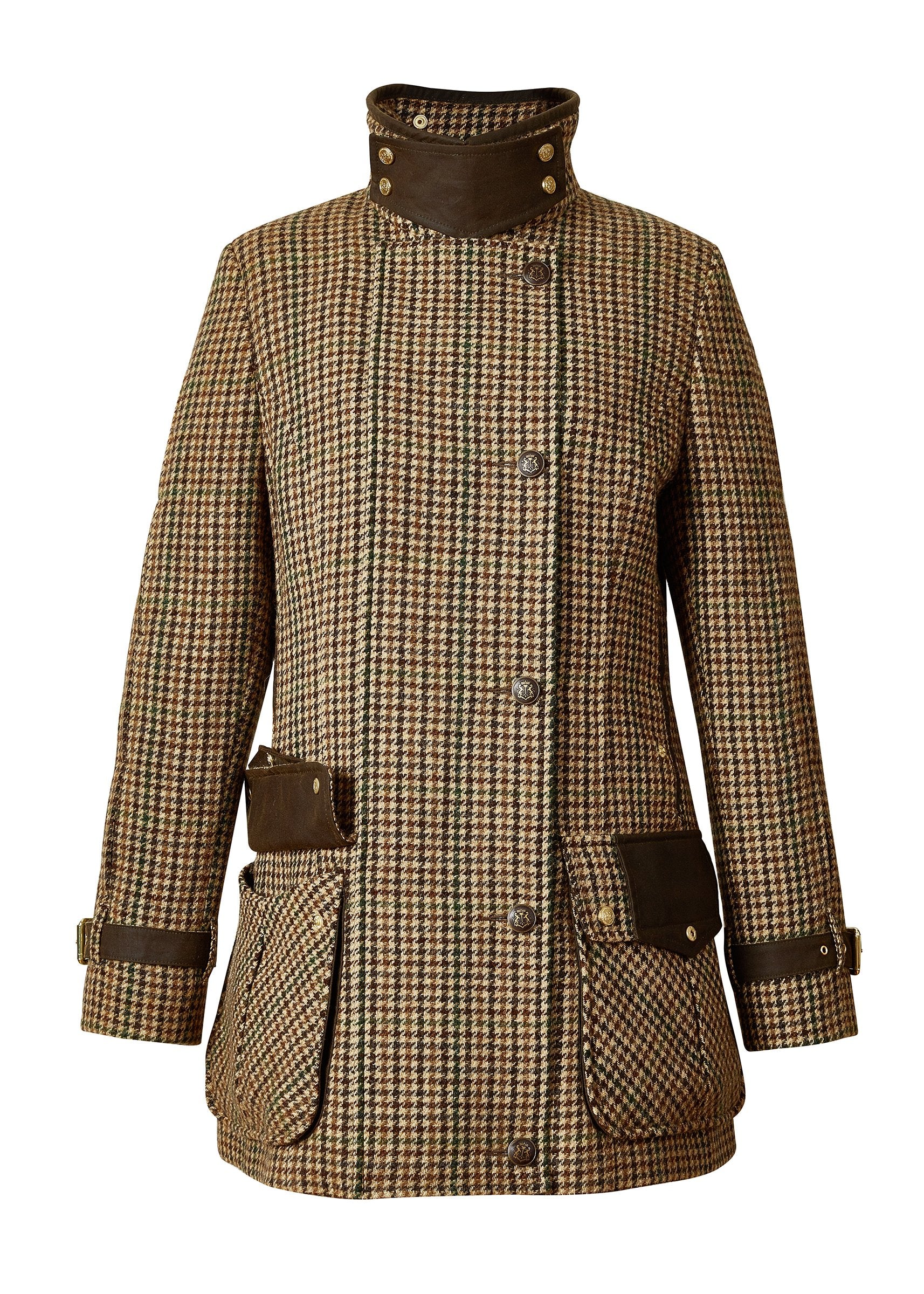Balmoral Field Coat (Hailes Green Tweed) - Image 4
