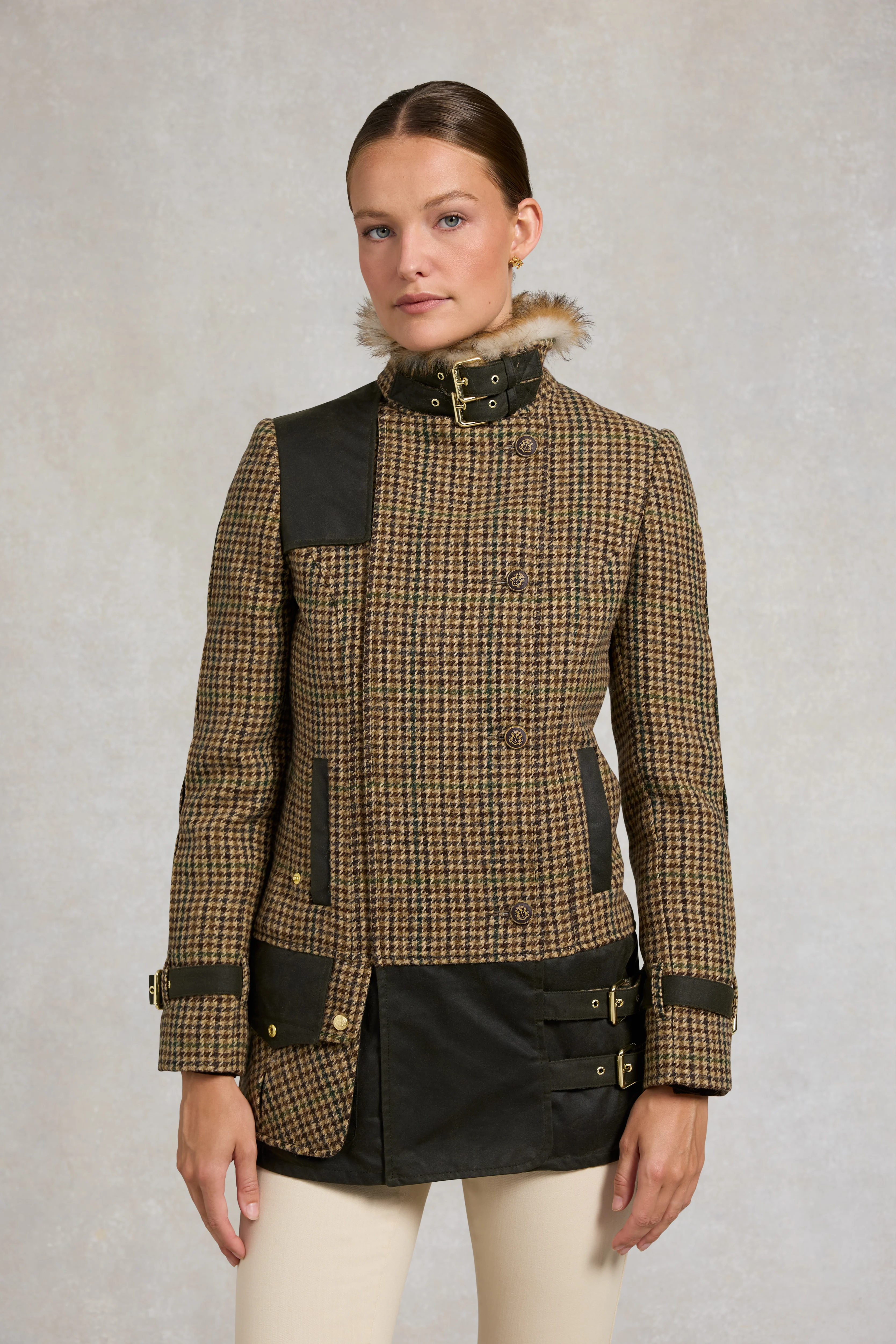 Balmoral Field Jacket (Hailes Green Tweed) - Image 6