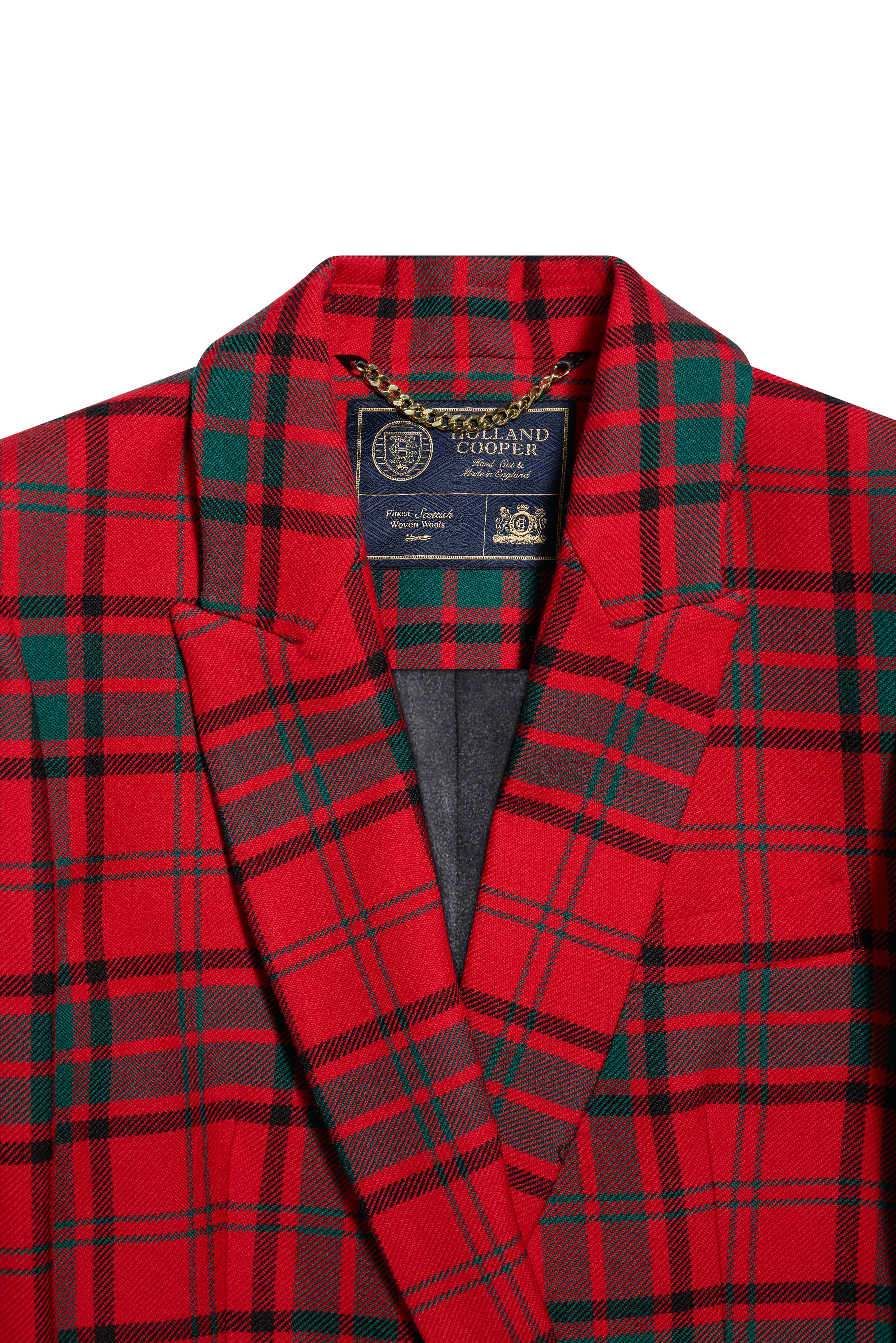 Belgravia Blazer (Red Tartan) - Image 6