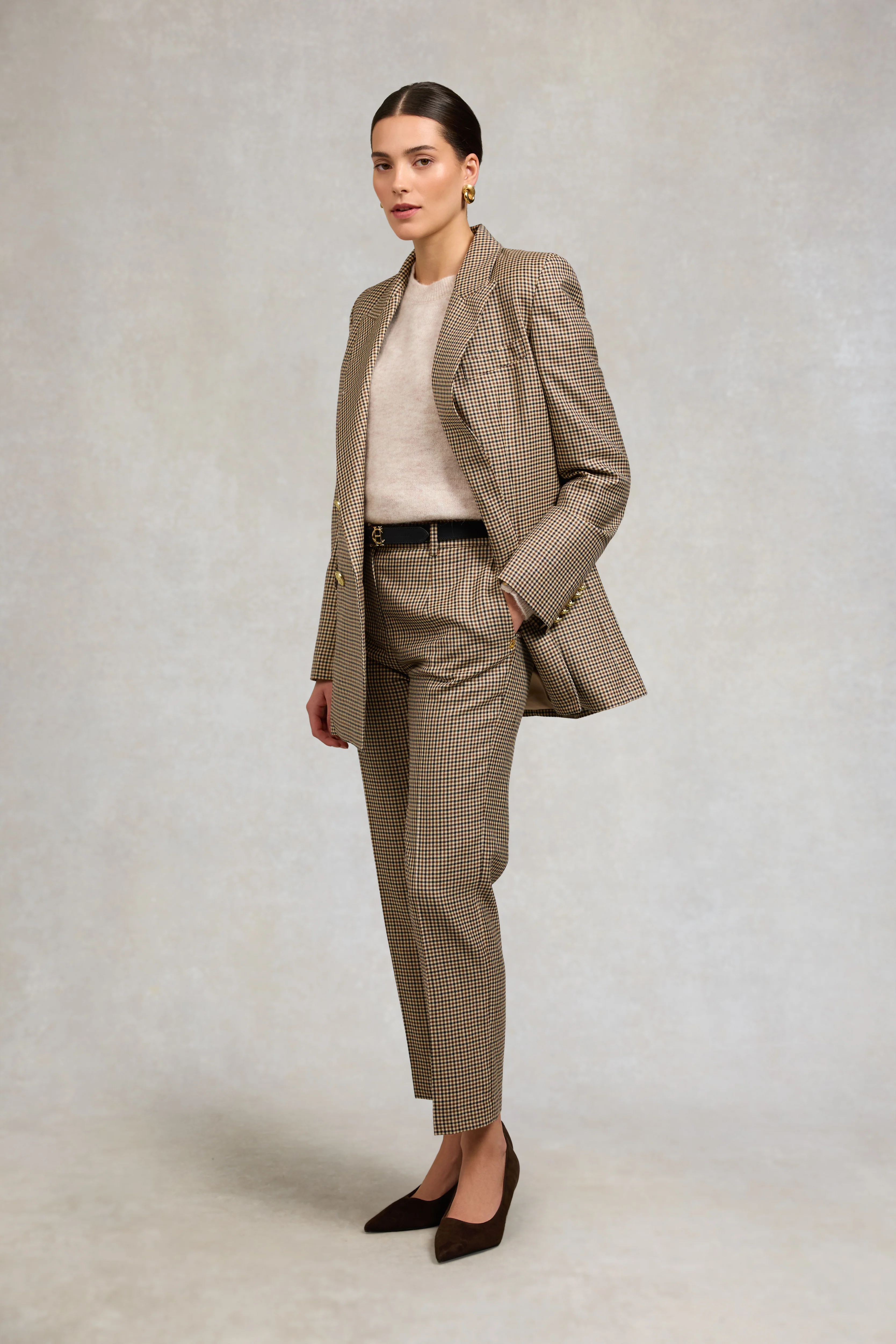 Belgravia Slim Trouser (Westminster Tweed)