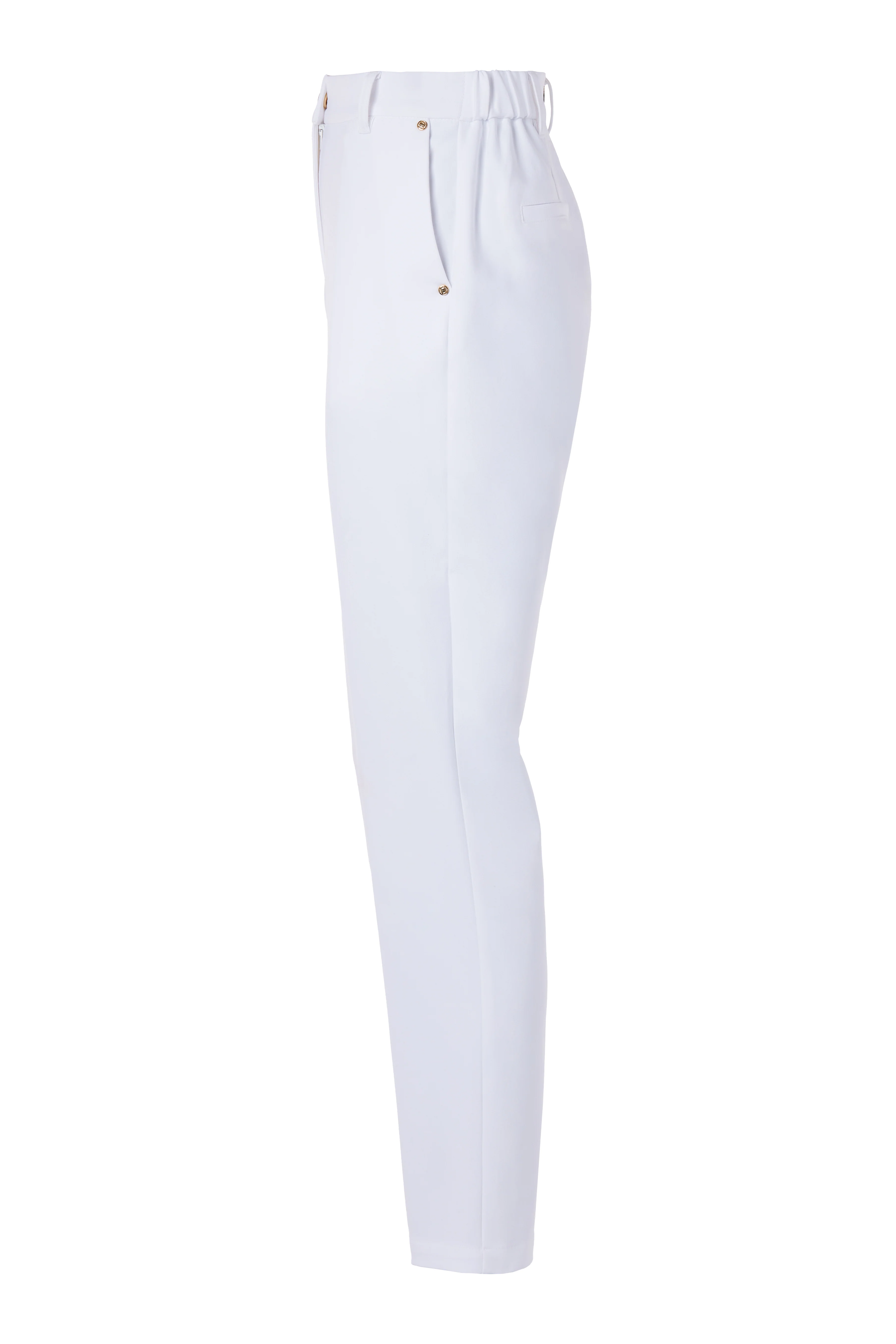 Bexley Cigarette Trouser (White) - Image 8