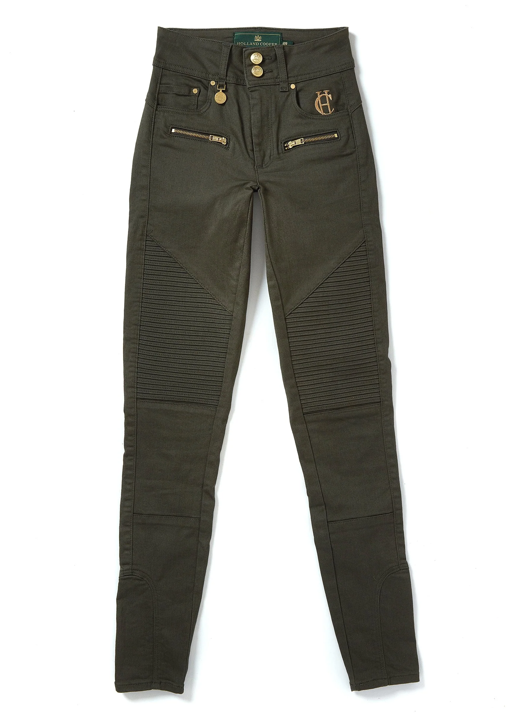 Biker Jean (Hunter Green) - Image 4