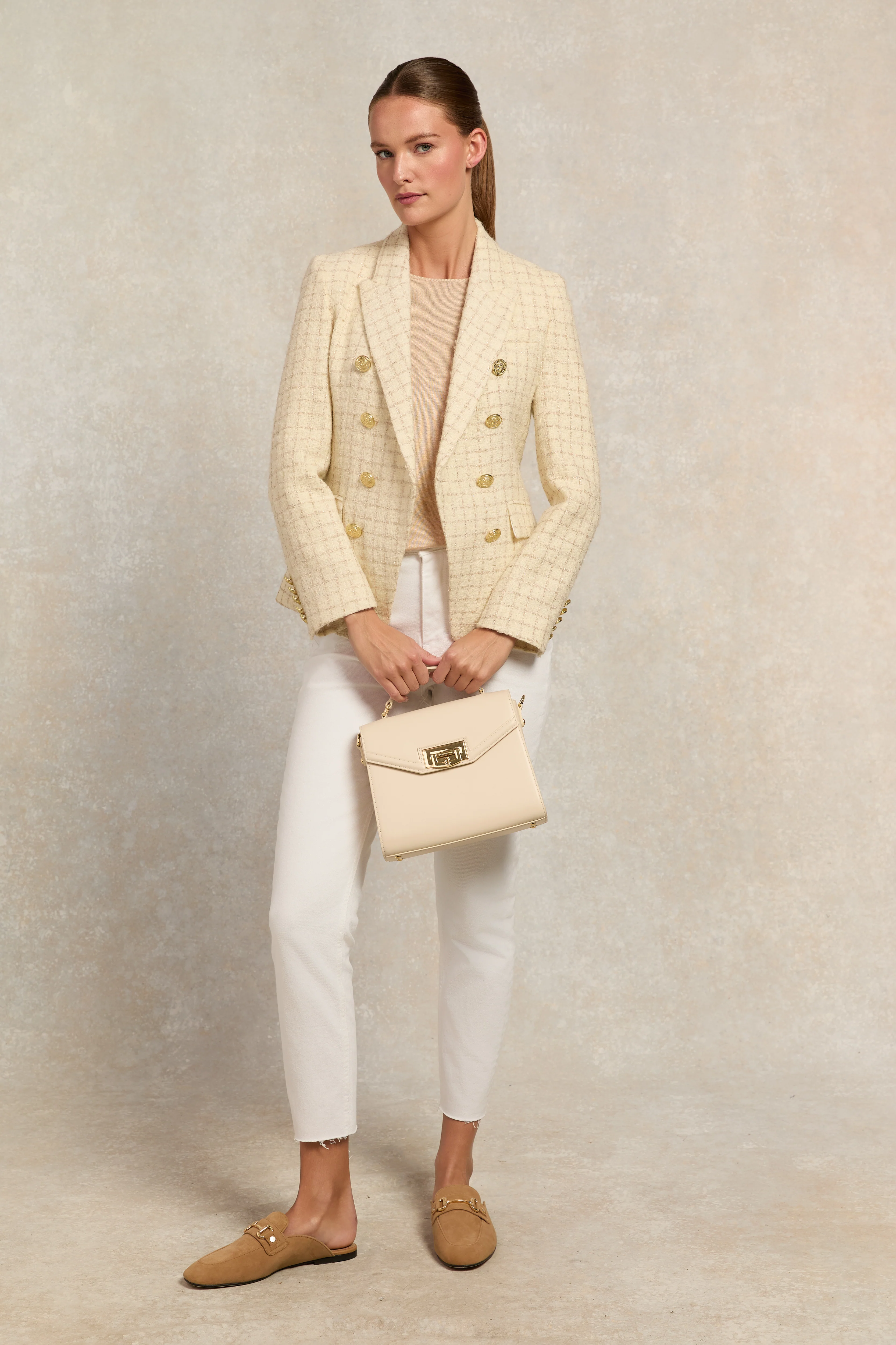Boat Neck Vest (Camel) - Image 3