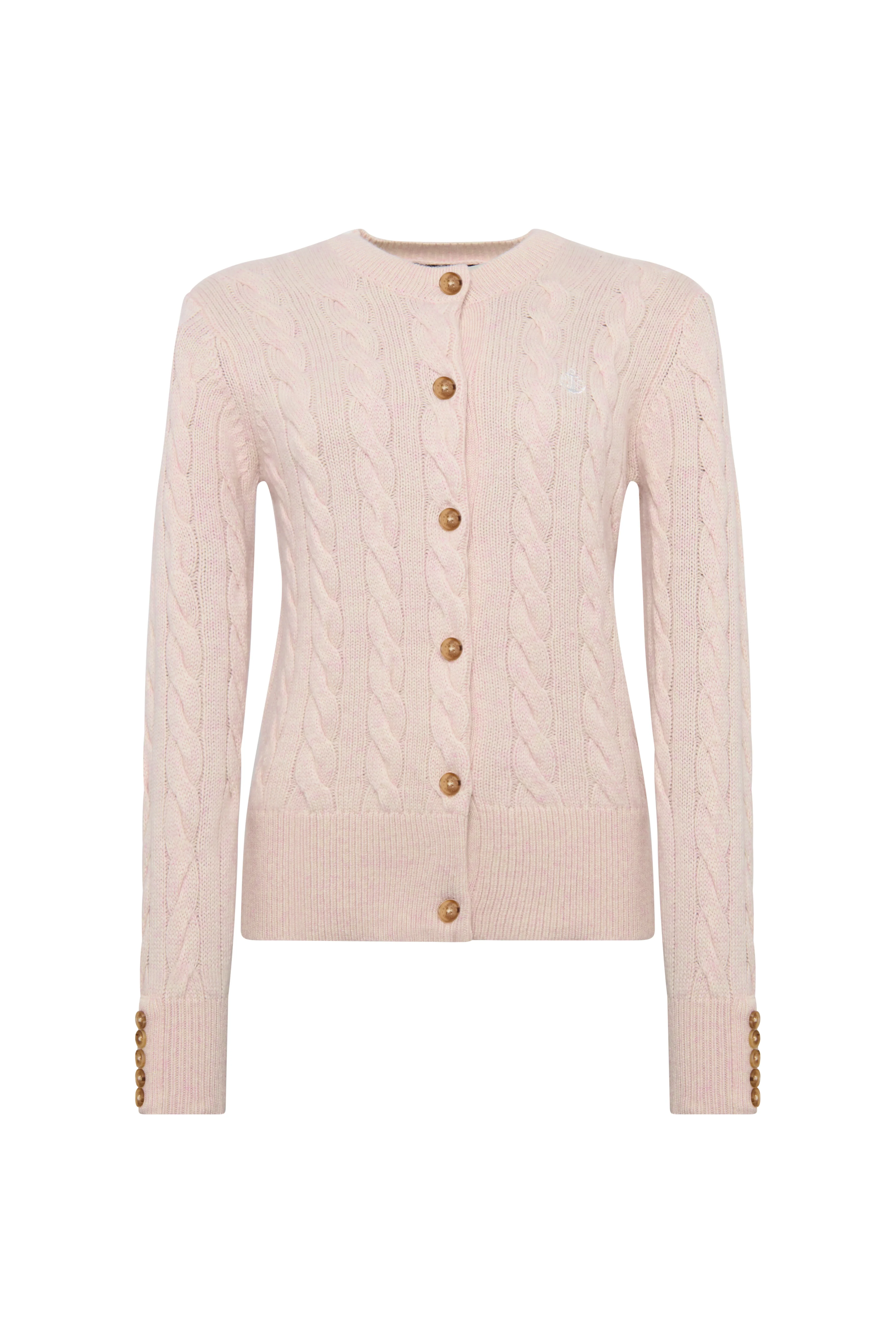 Bourton Cardigan (Palest Pink) - Image 6