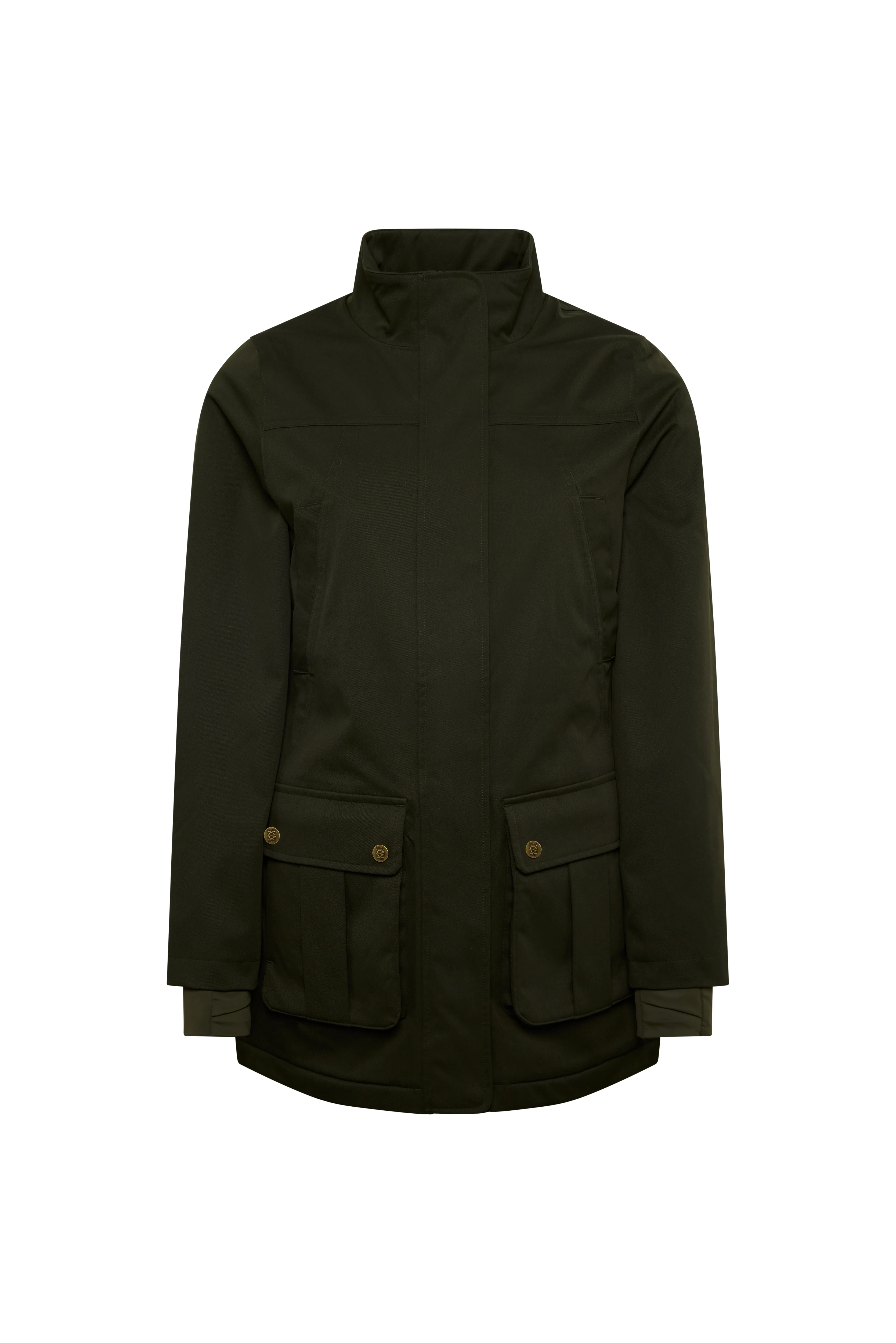 Bramwell Waterproof Country Coat (Khaki) - Image 8