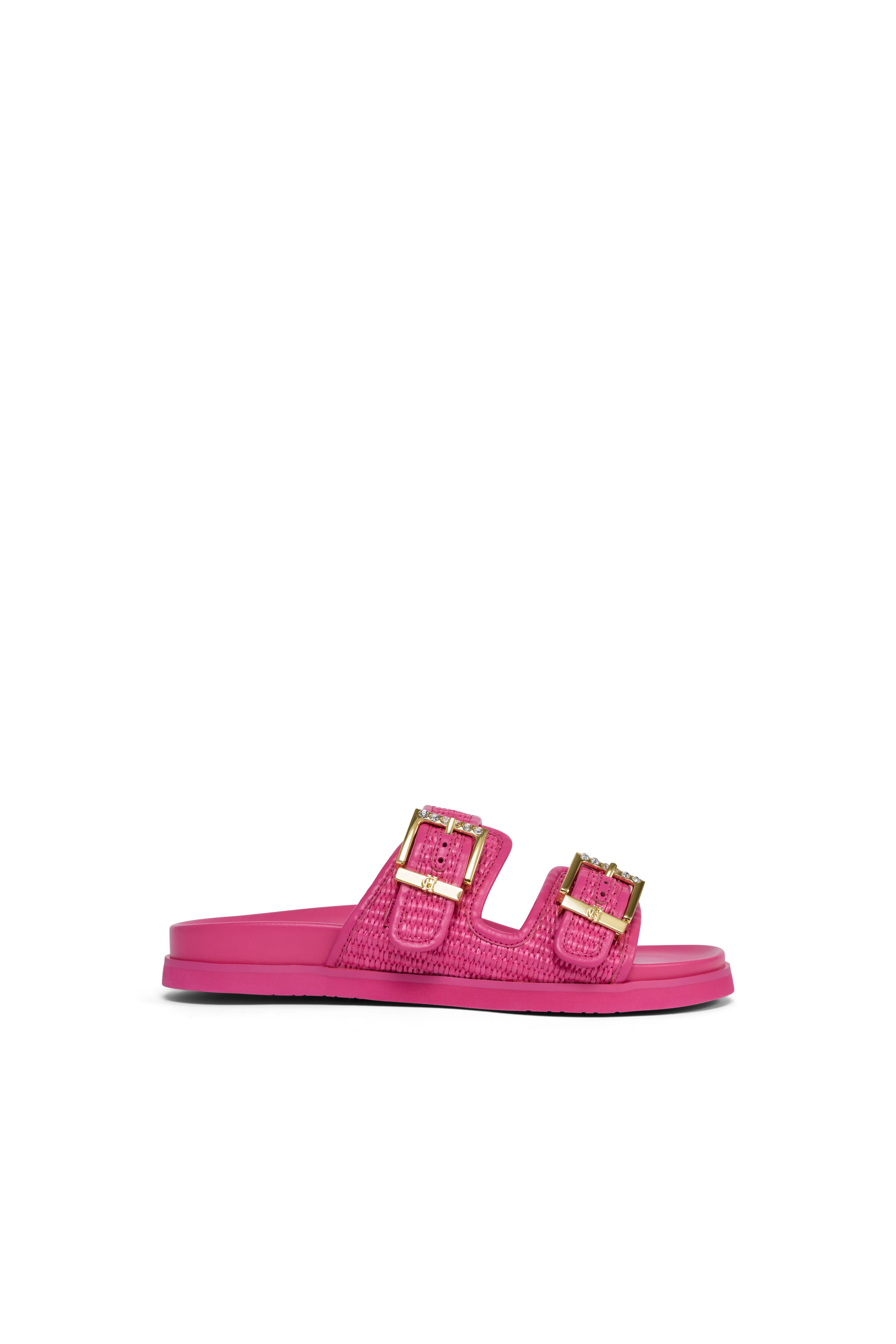 Buckle Slide (Hot Pink)