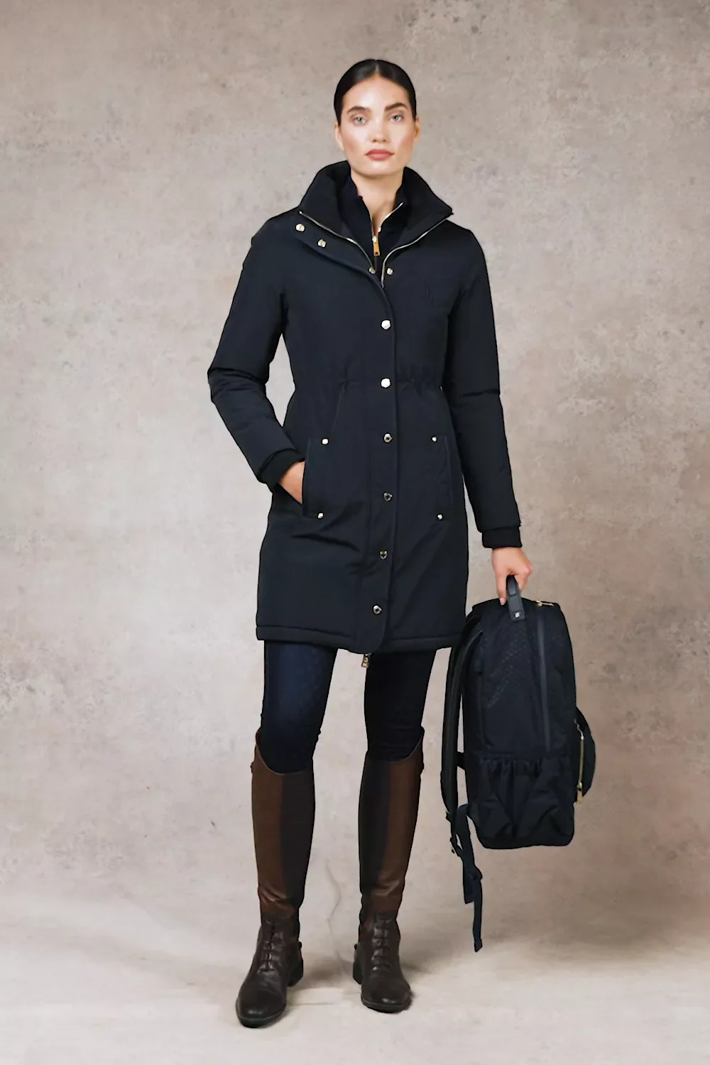 Burghley Backpack (Ink Navy Monogram) - Image 5