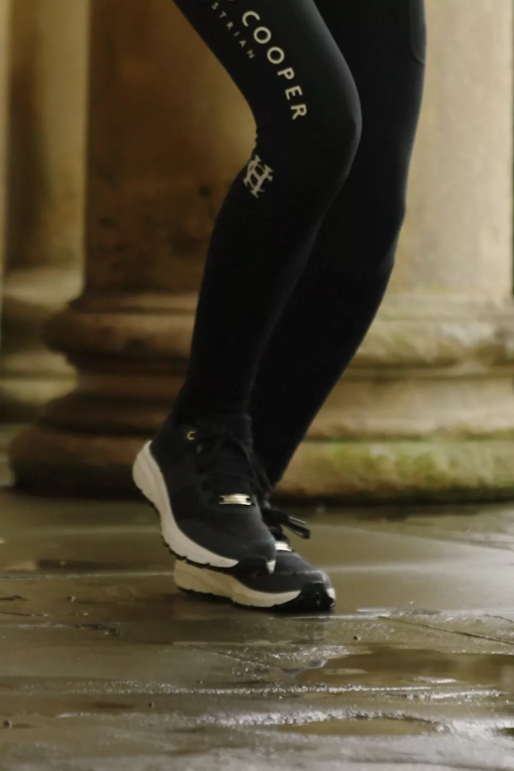 Burghley Waterproof Trainer (Black) - Image 10