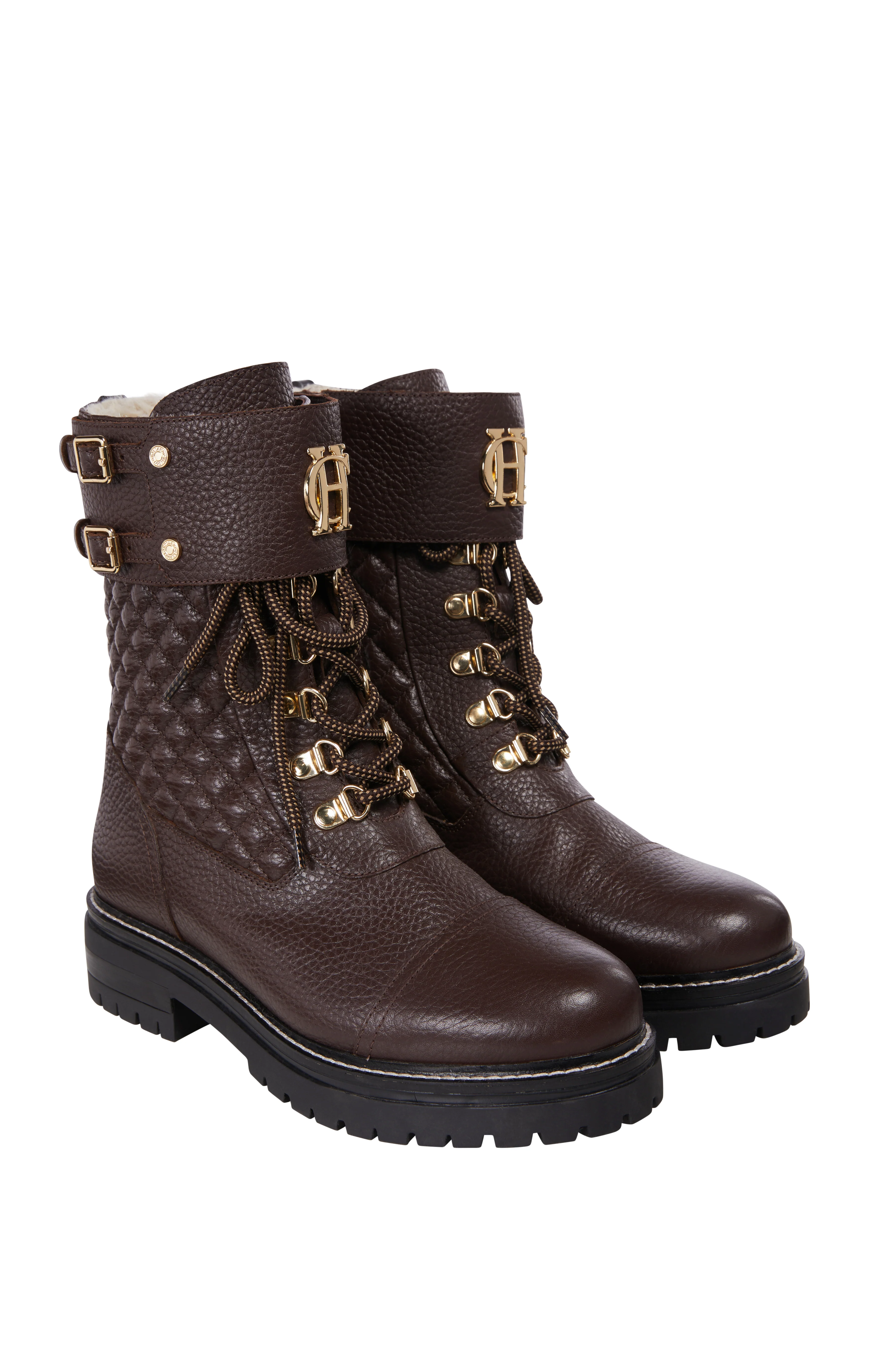 Camden Biker Boot (Chocolate) - Image 3