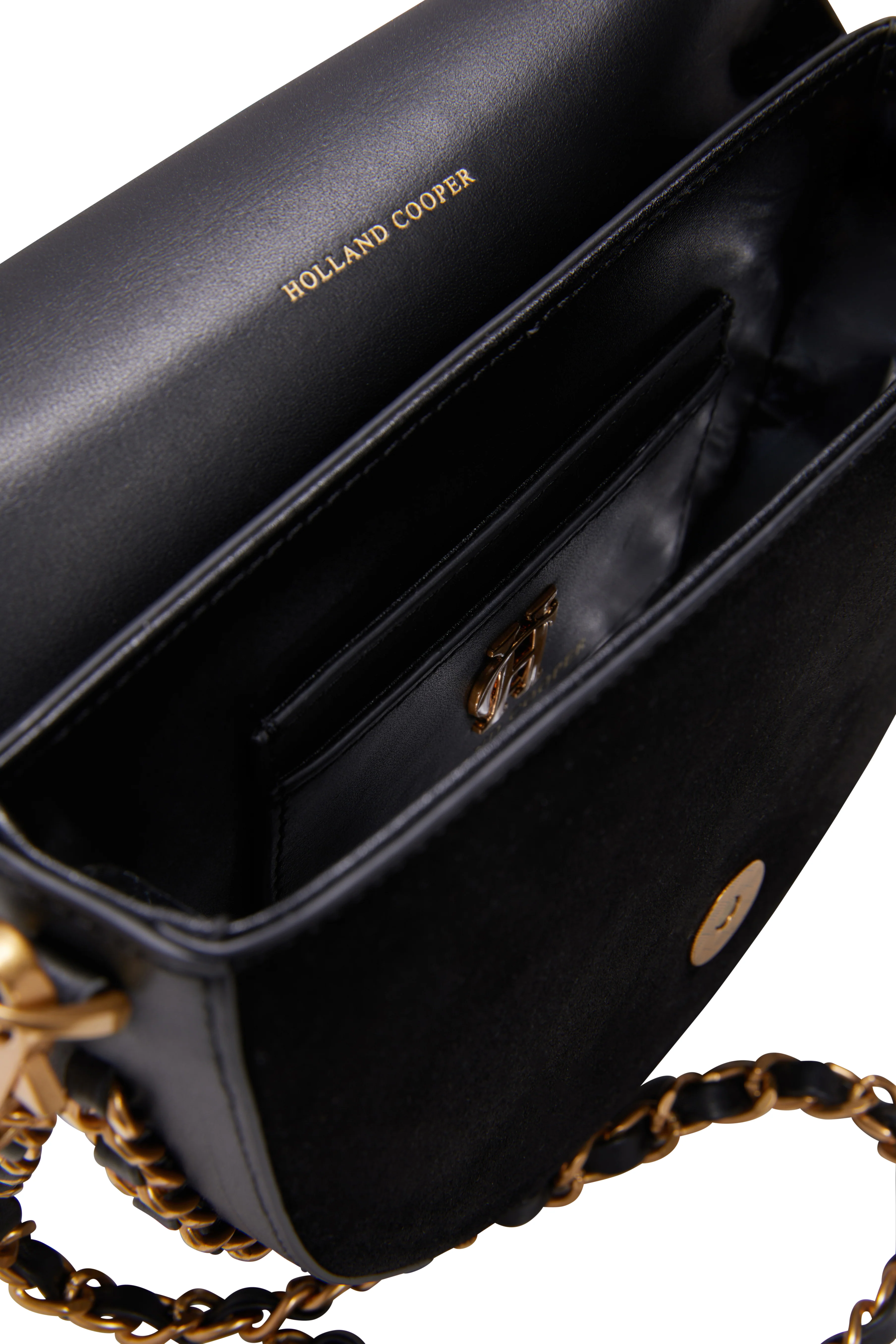 Camden Crossbody Bag (Black Chain) - Image 6