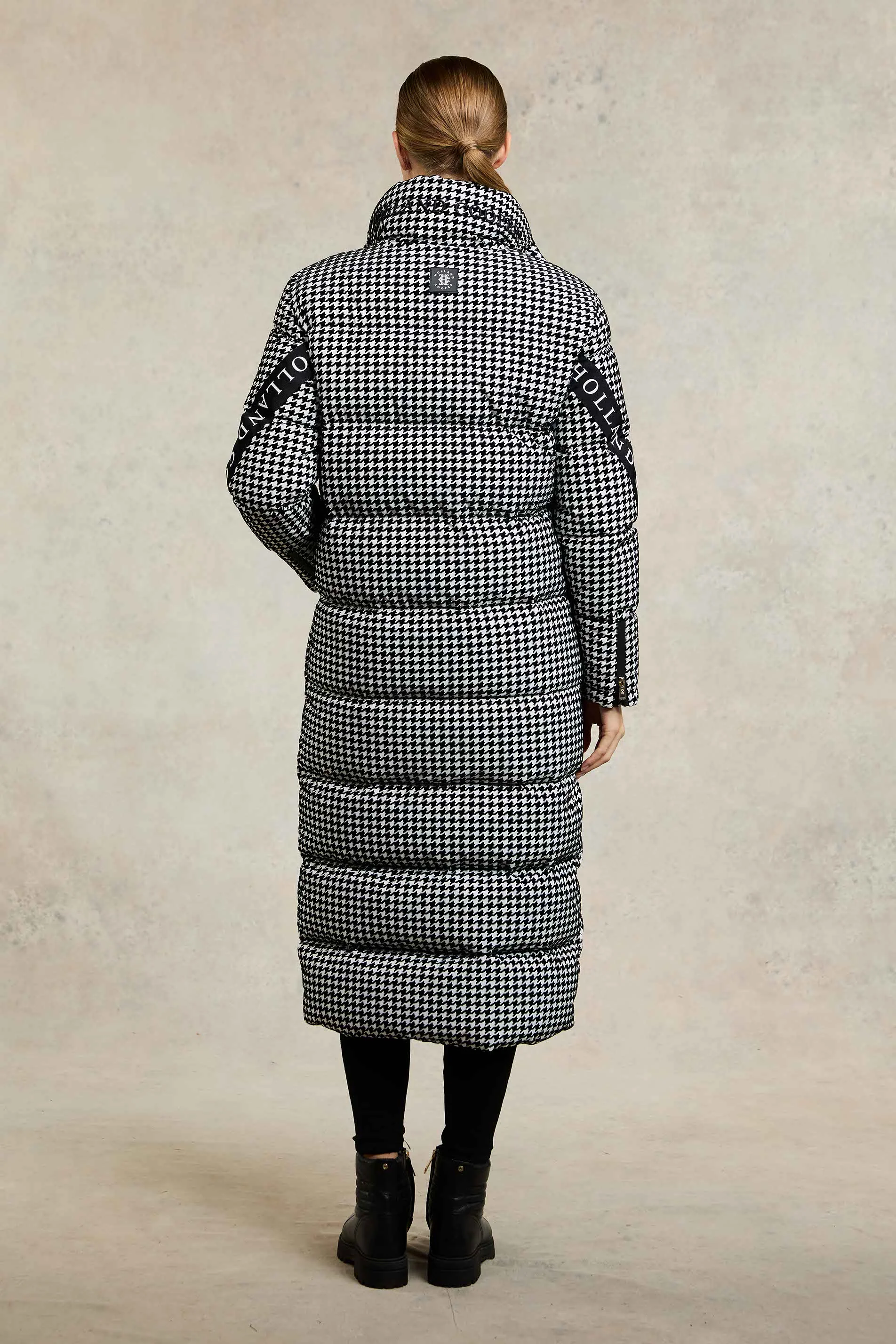 Camden Longline Coat (Houndstooth) - Image 7