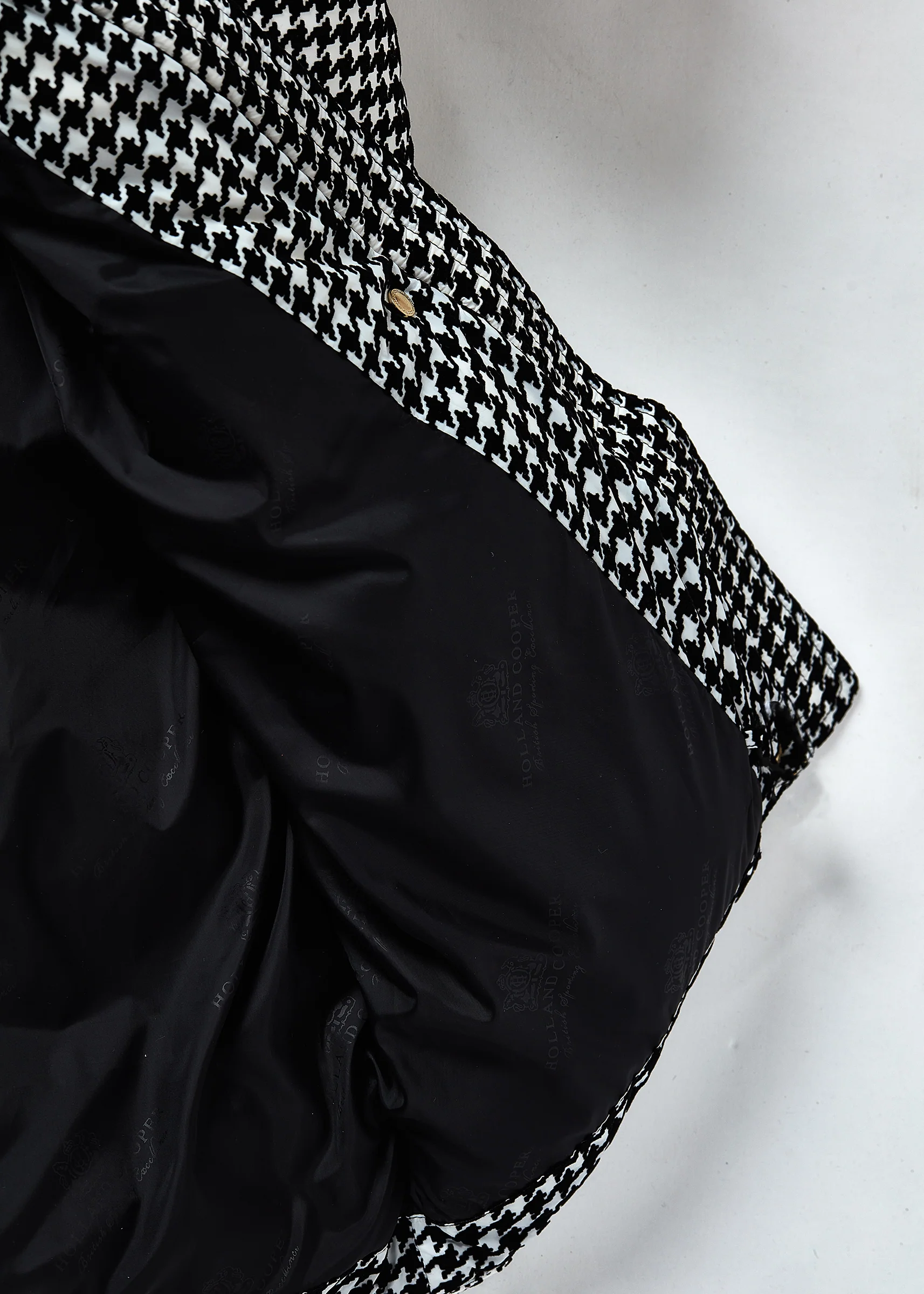 Camden Longline Coat (Houndstooth) - Image 8