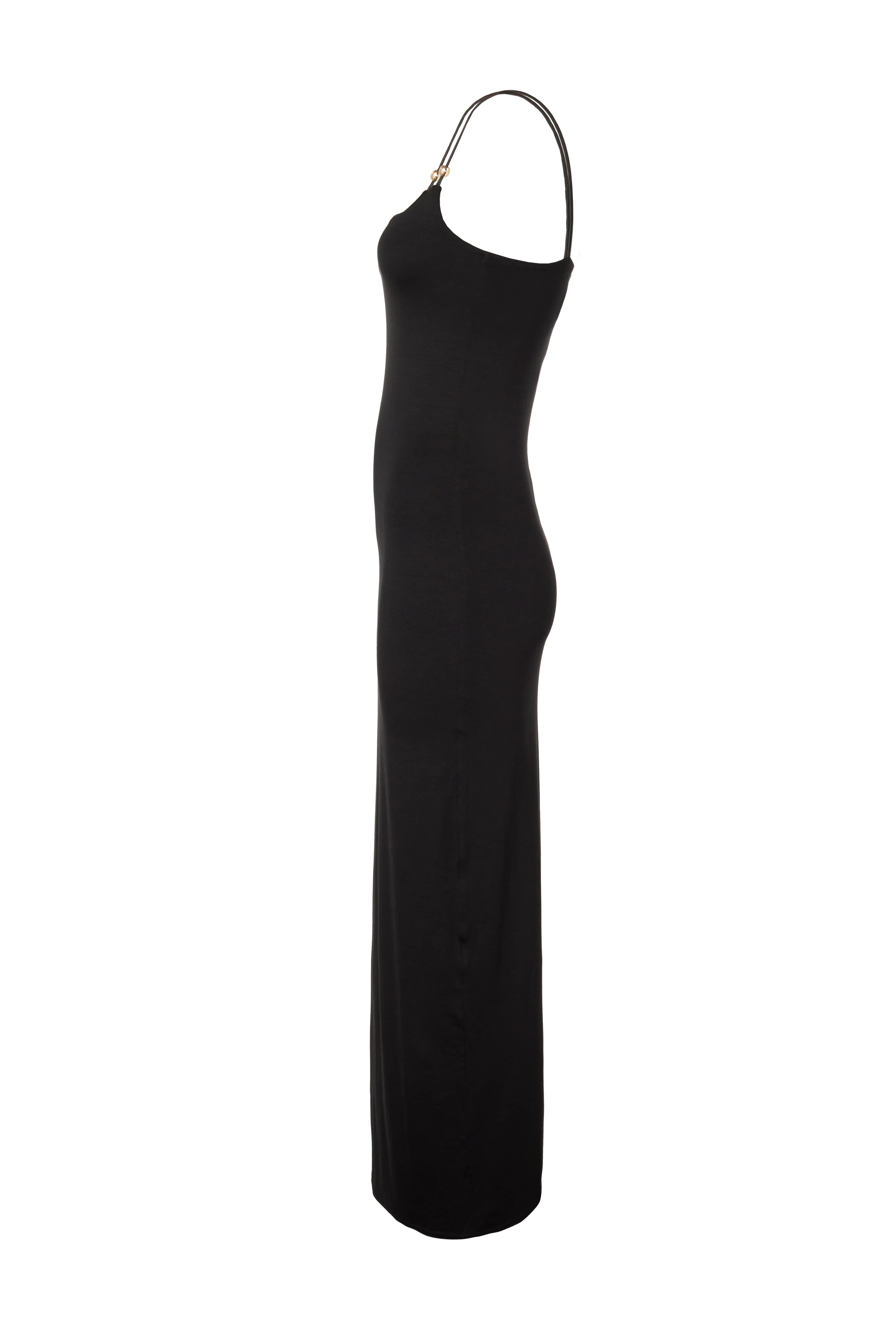 Cameron Maxi Dress (Black) - Image 10