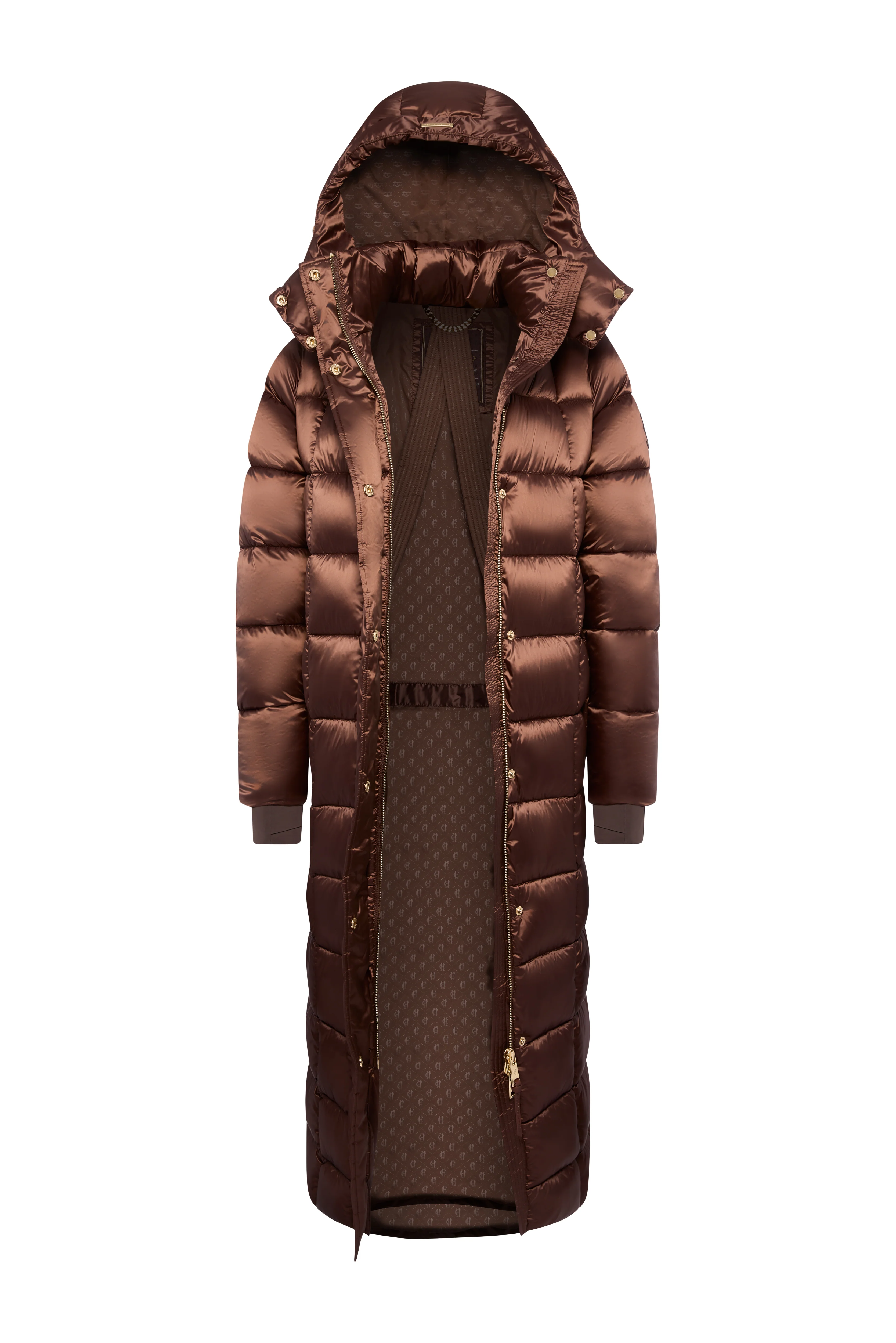 Carrington Longline Coat (Walnut) - Image 9