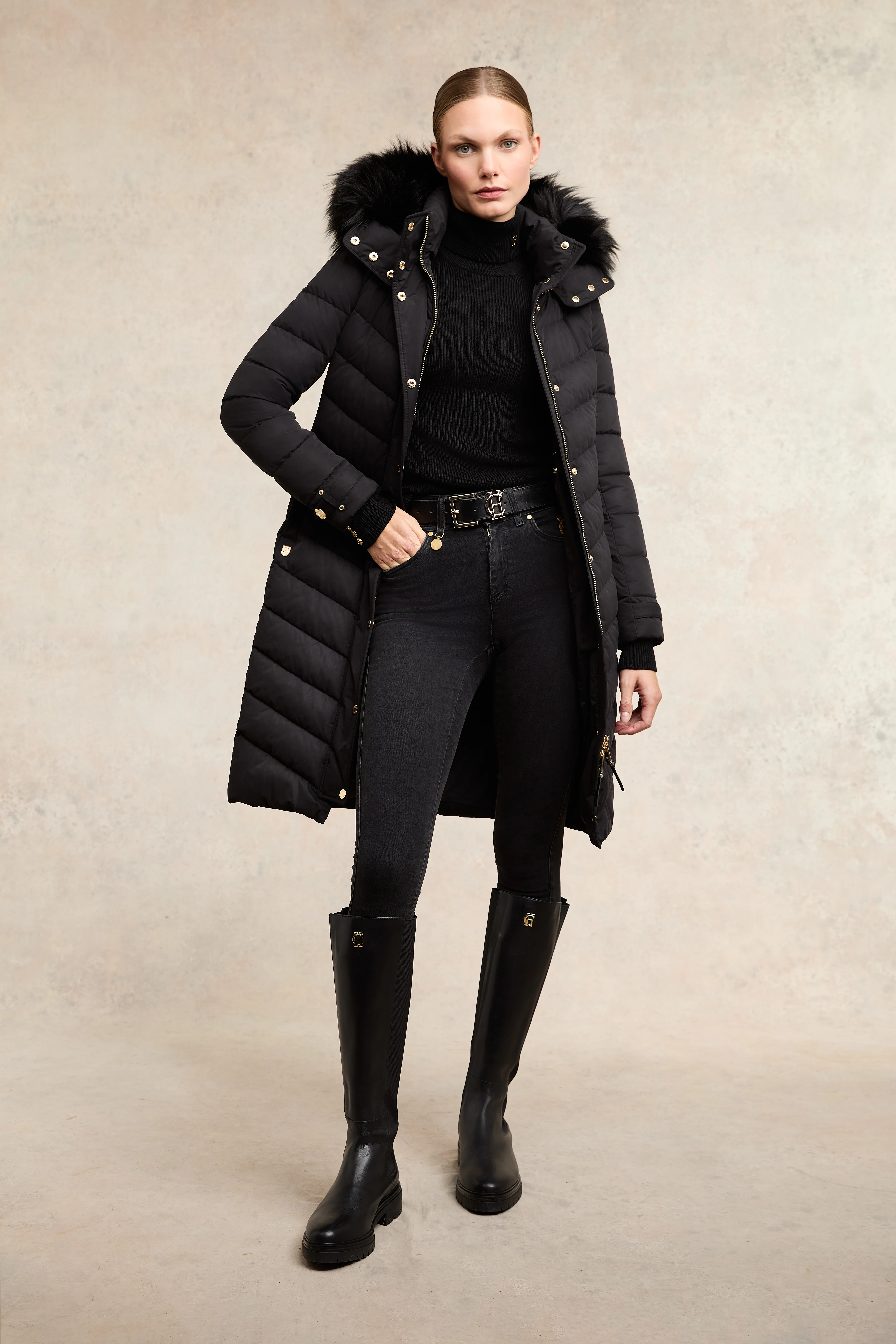 Chamonix Coat (Black) - Image 2