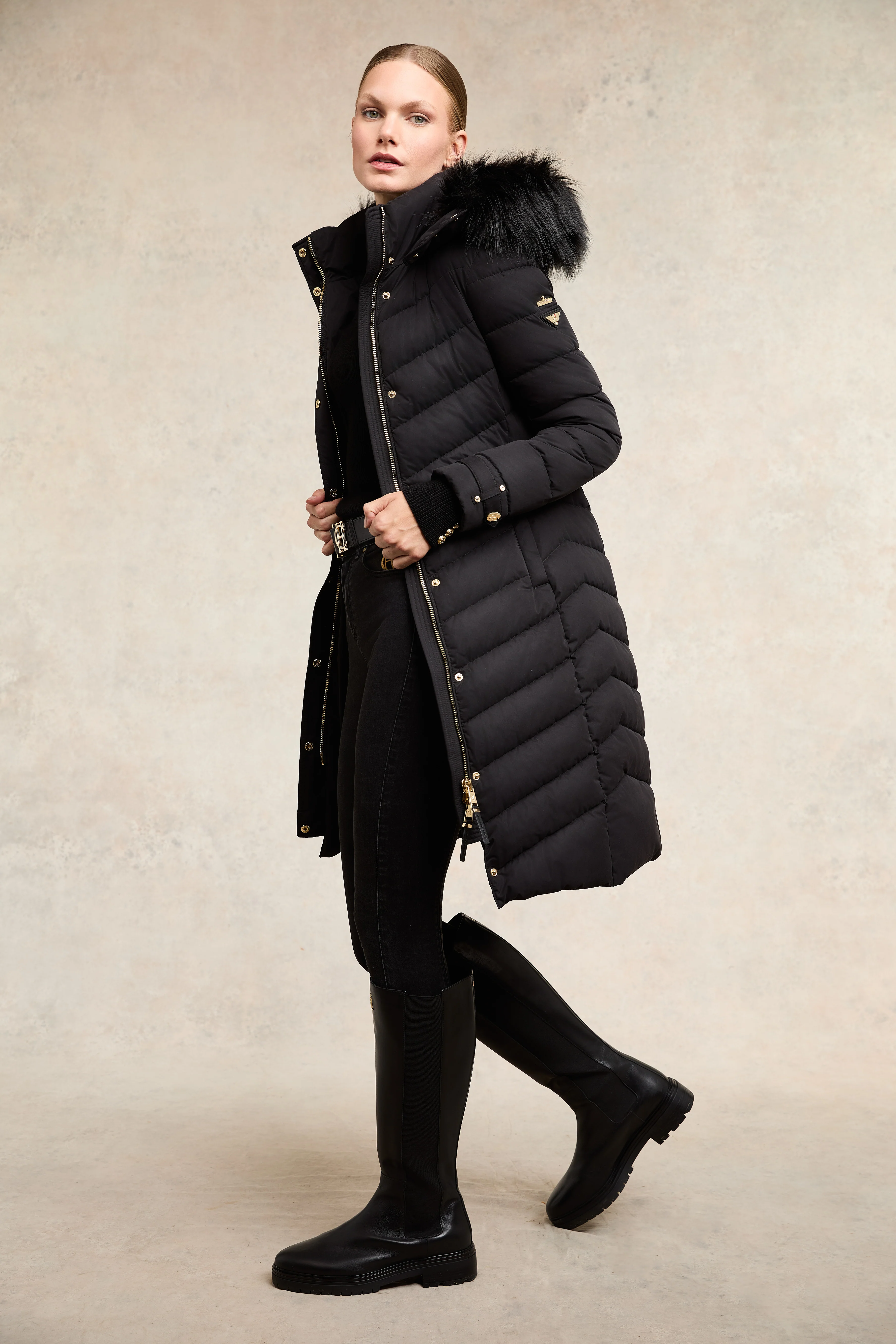 Chamonix Coat (Black) - Image 6