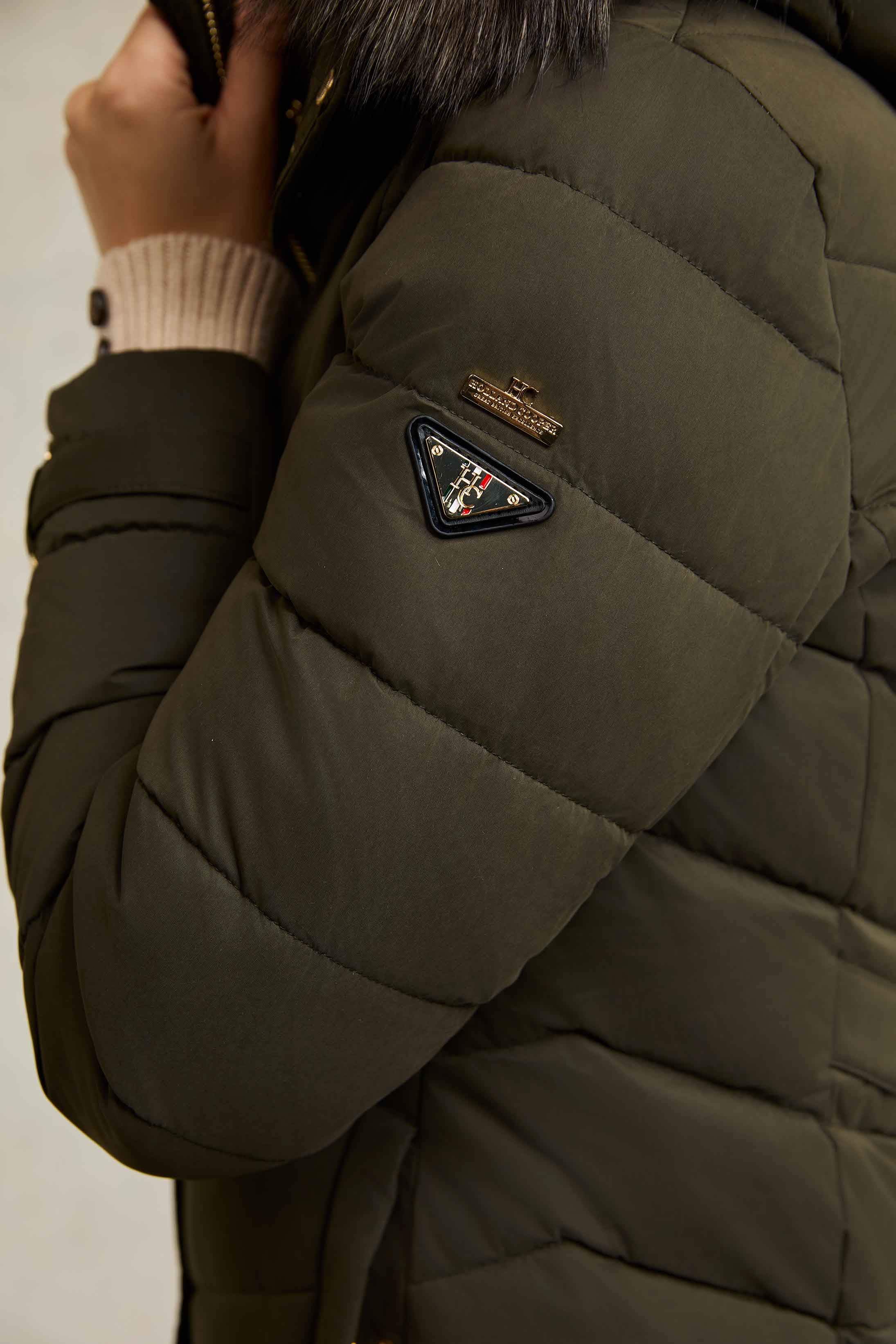 Chamonix Coat (Khaki) - Image 9