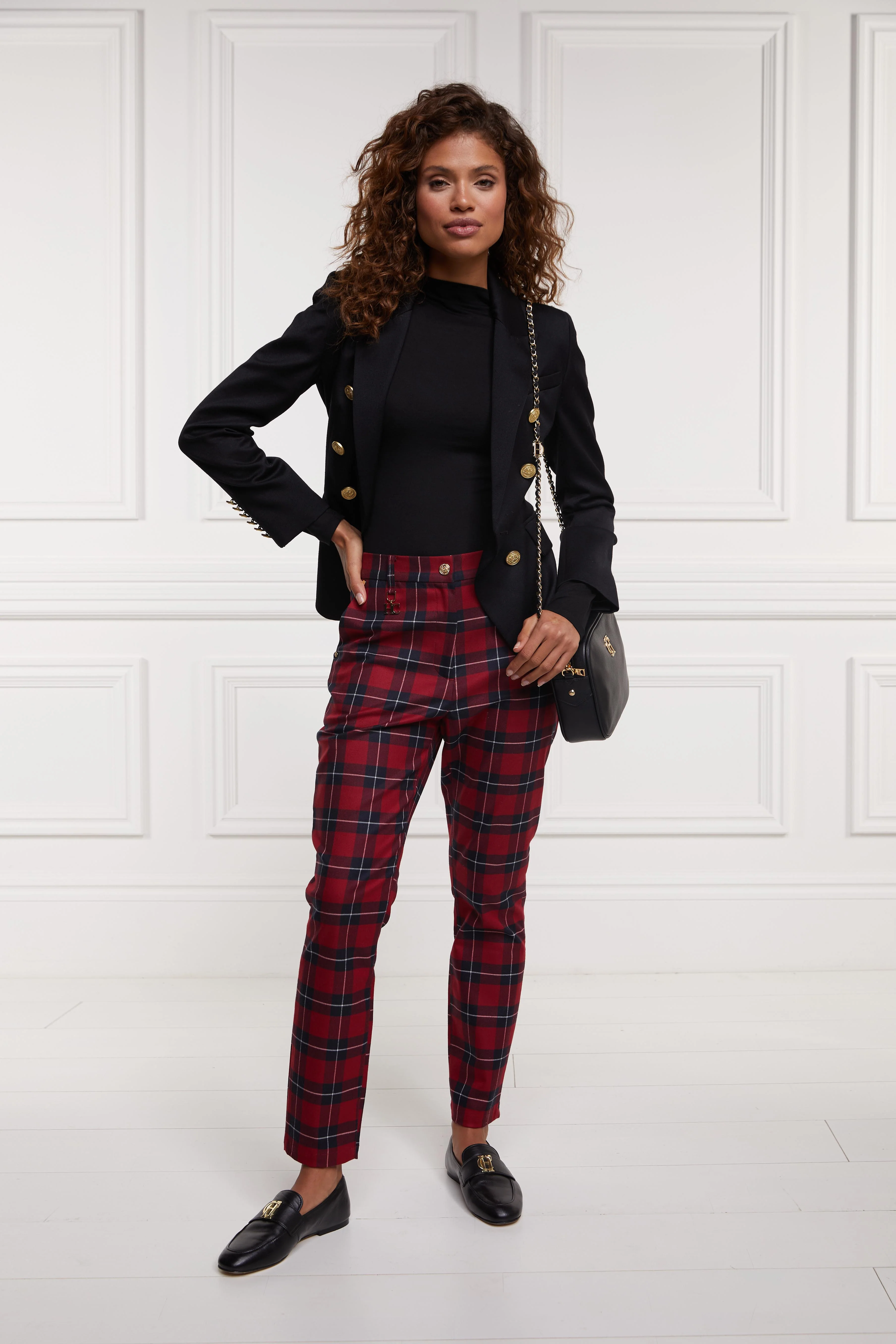 Charlton Trousers (Red Tartan) - Image 2