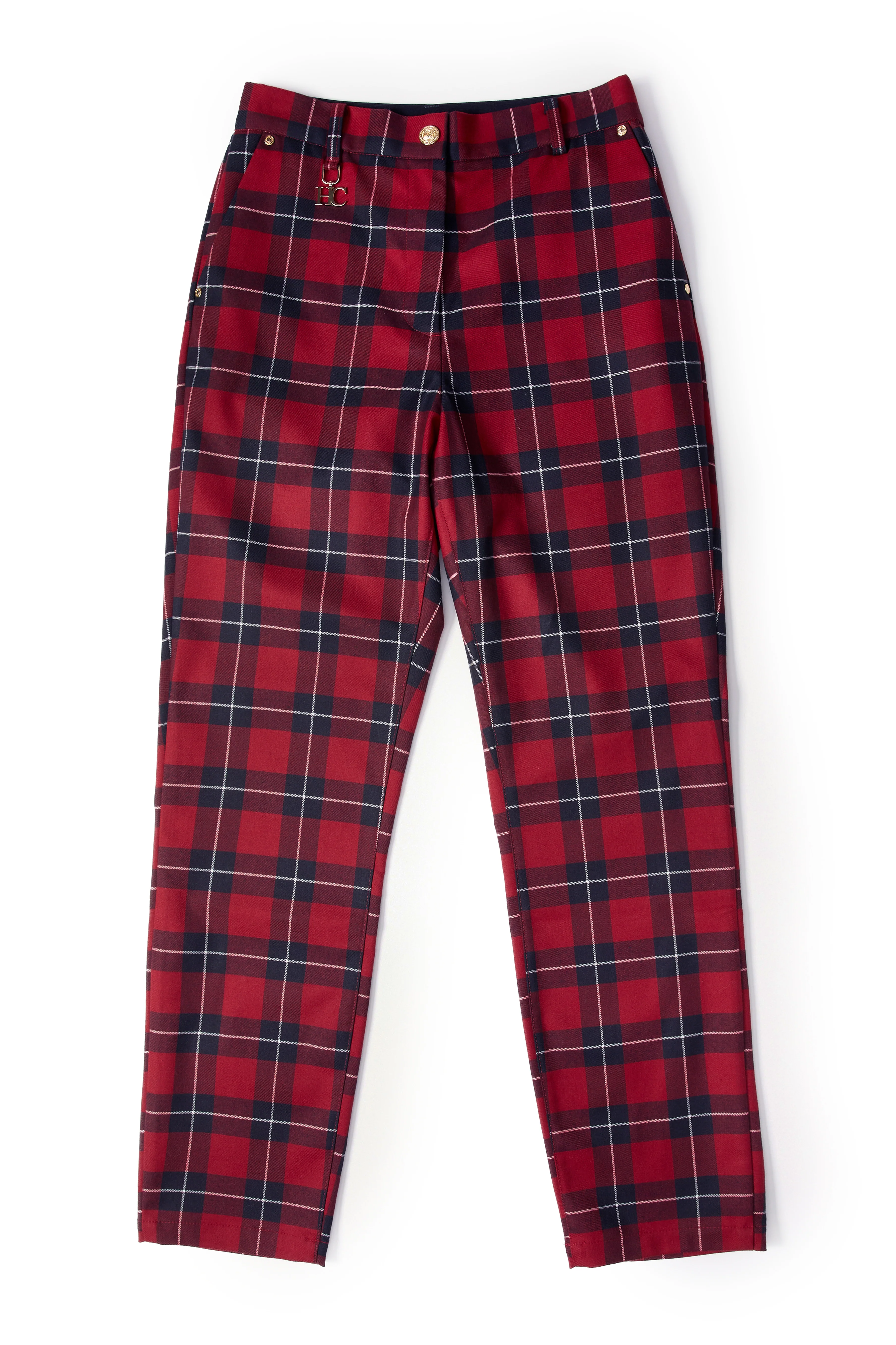 Charlton Trousers (Red Tartan) - Image 4