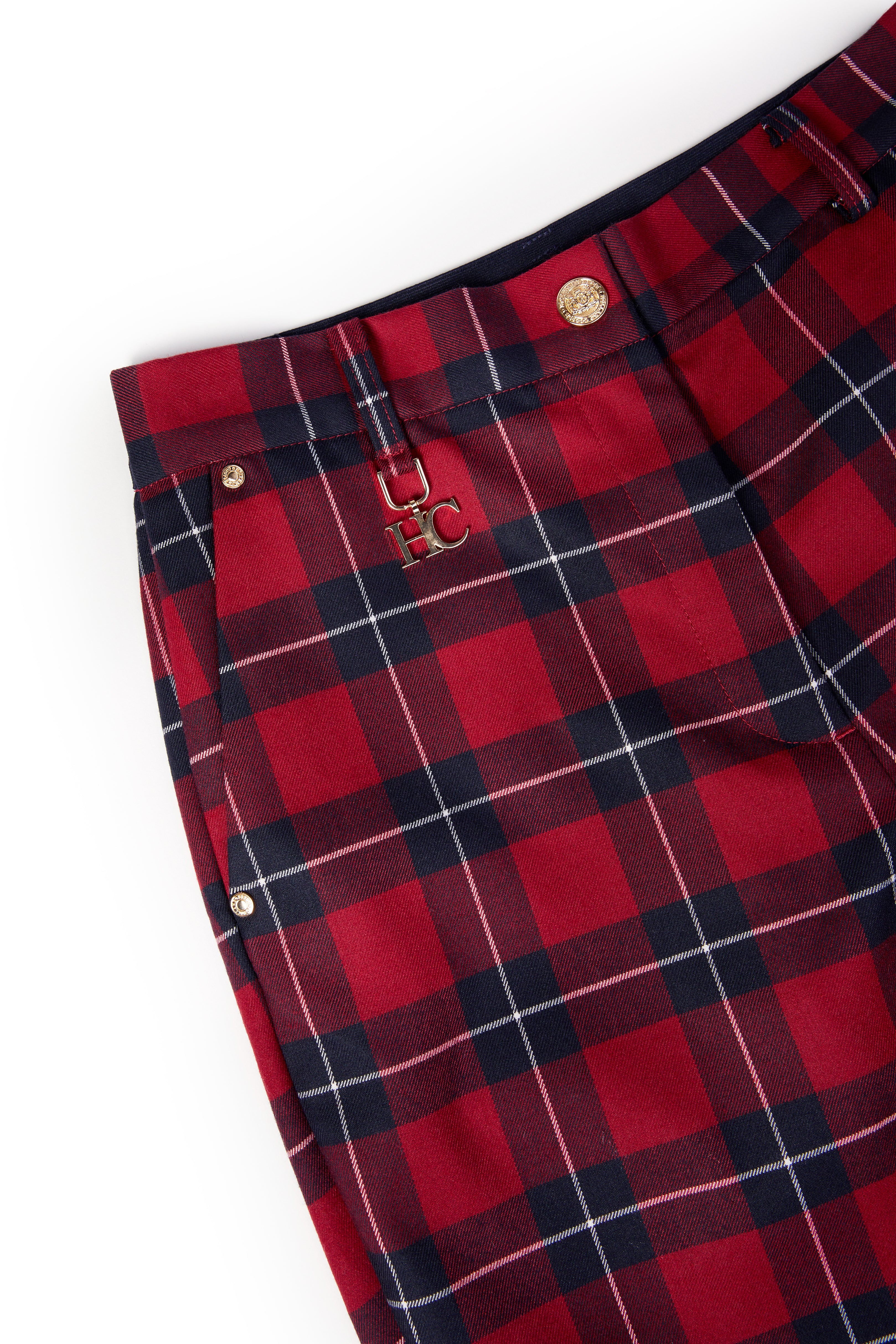 Charlton Trousers (Red Tartan) - Image 6